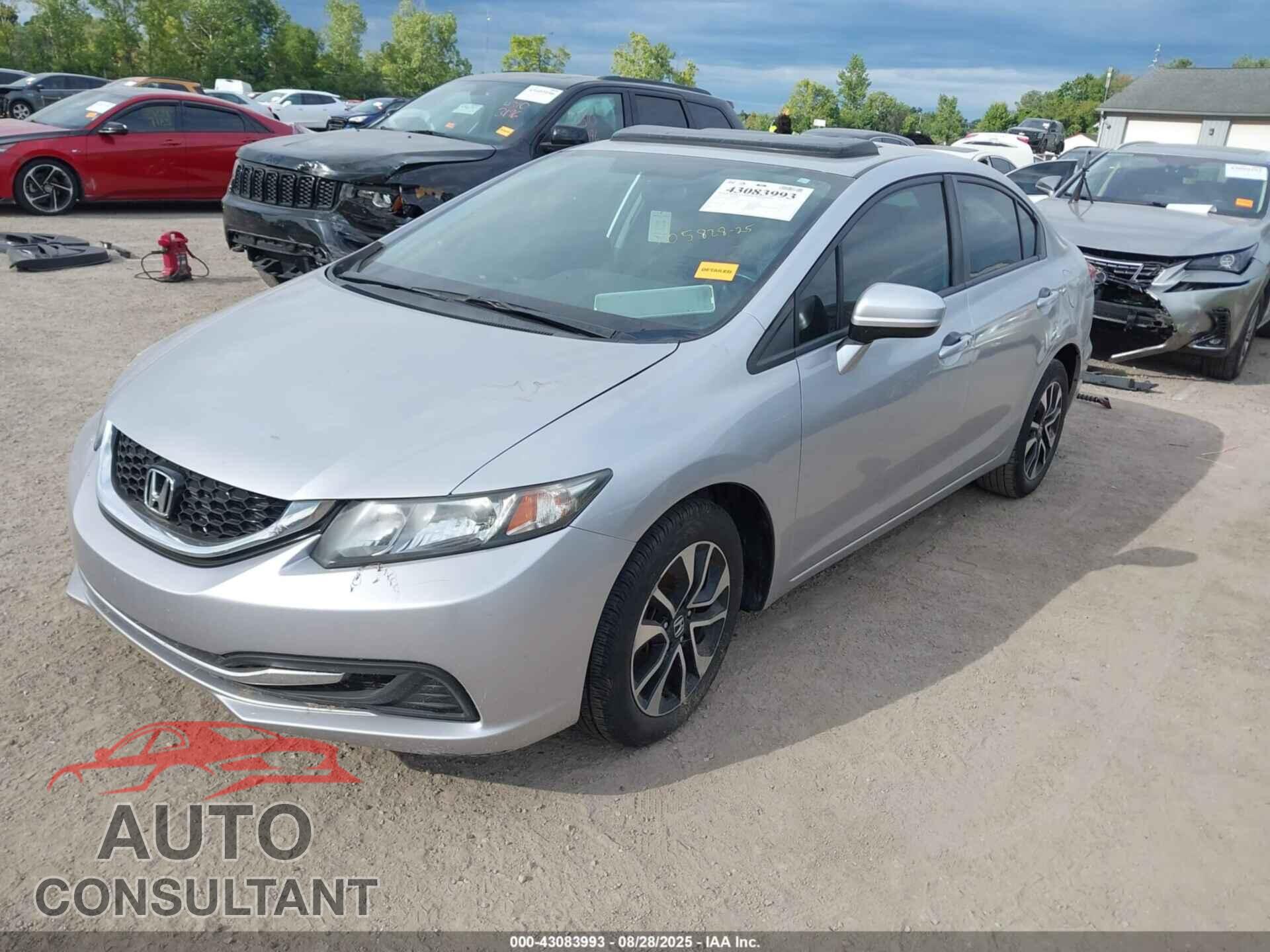 HONDA CIVIC 2015 - 19XFB2F89FE022009