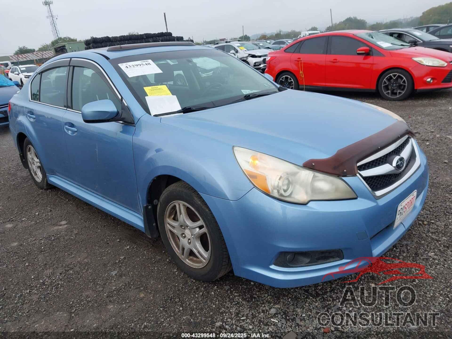SUBARU LEGACY 2012 - 4S3BMBK61C3015118