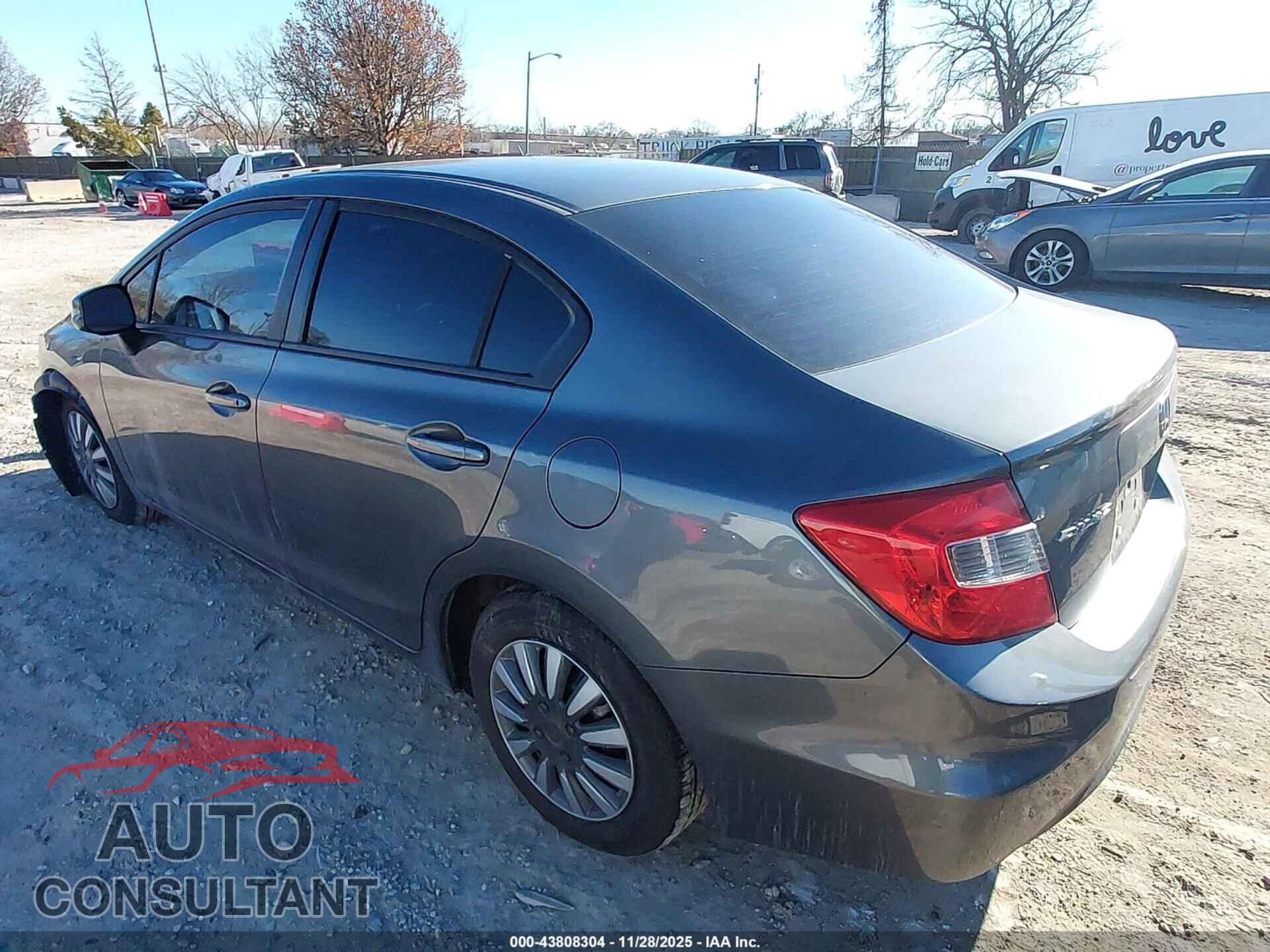 HONDA CIVIC 2012 - 19XFB2F5XCE064559