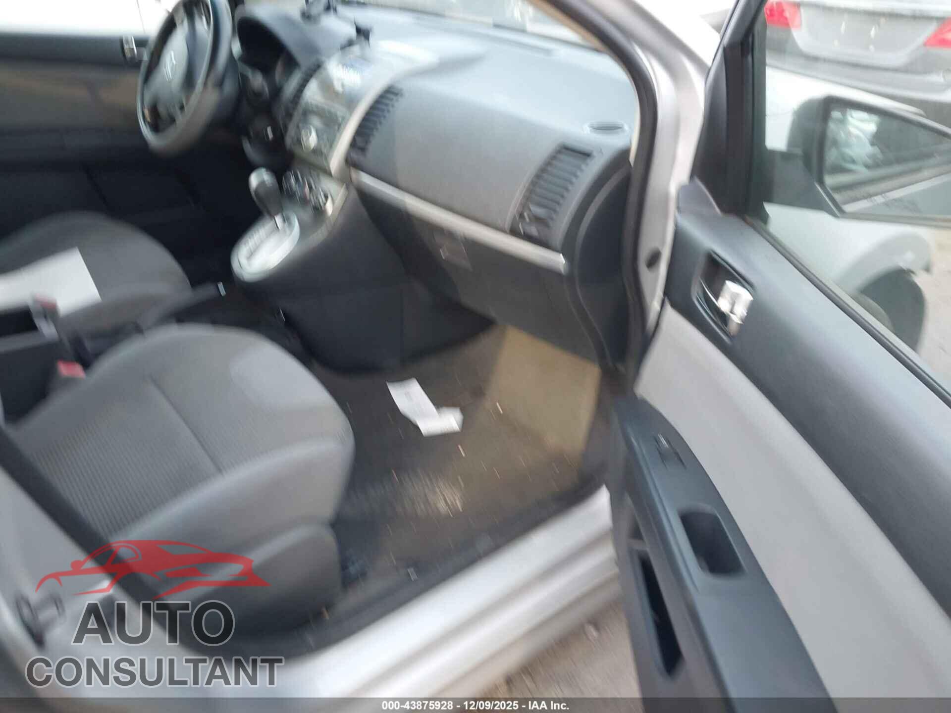 NISSAN SENTRA 2012 - 3N1AB6AP0CL635792
