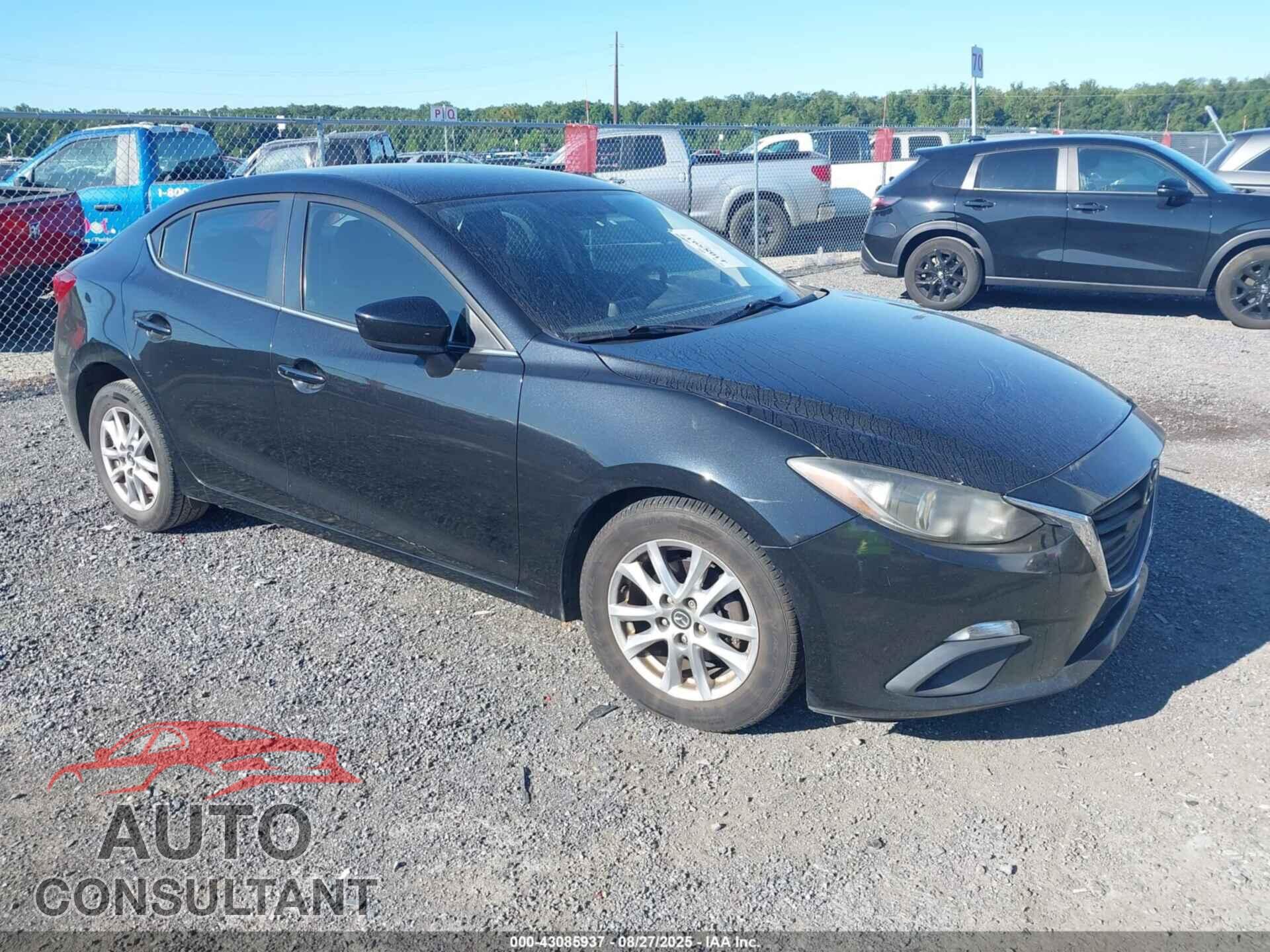 MAZDA MAZDA3 2014 - JM1BM1V76E1131587