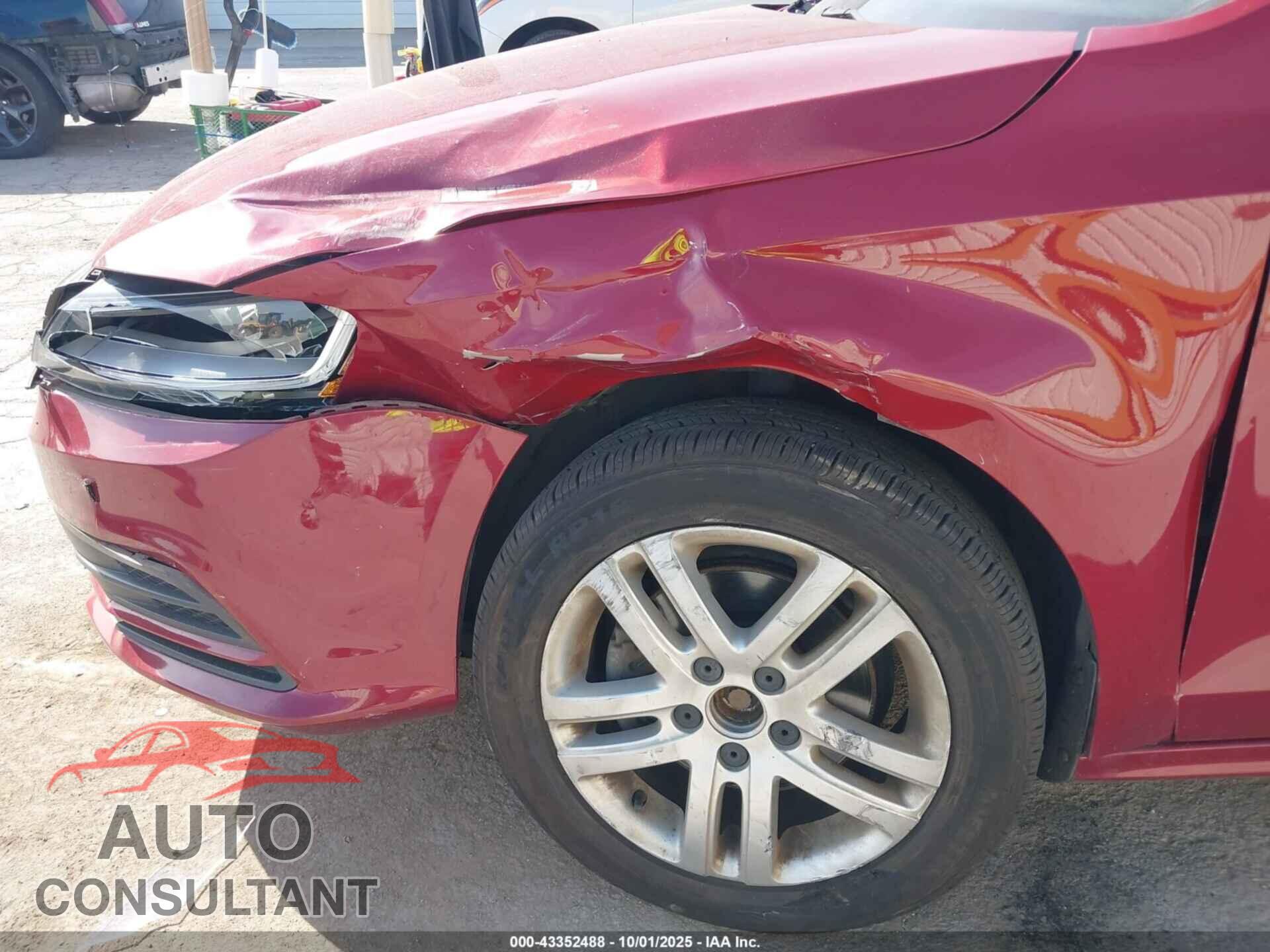 VOLKSWAGEN JETTA 2017 - 3VW2B7AJ1HM222183