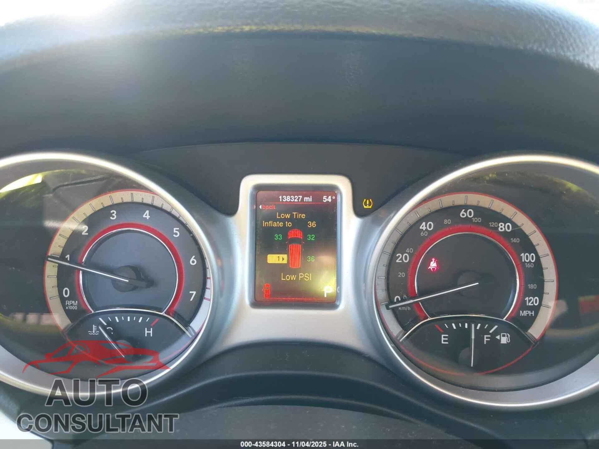 DODGE JOURNEY 2014 - 3C4PDCAB6ET151195