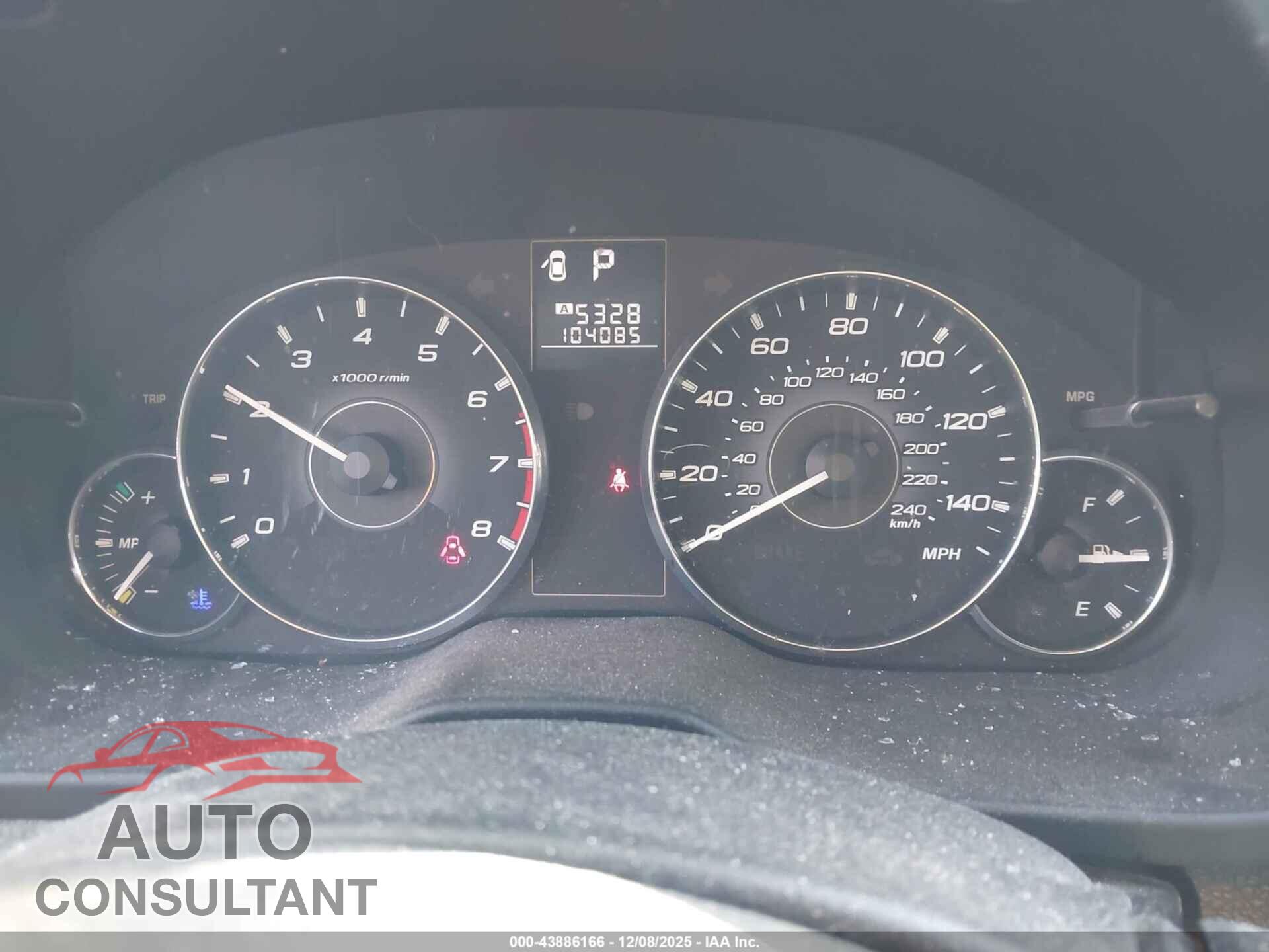 SUBARU OUTBACK 2011 - 4S4BRCKC5B3349059