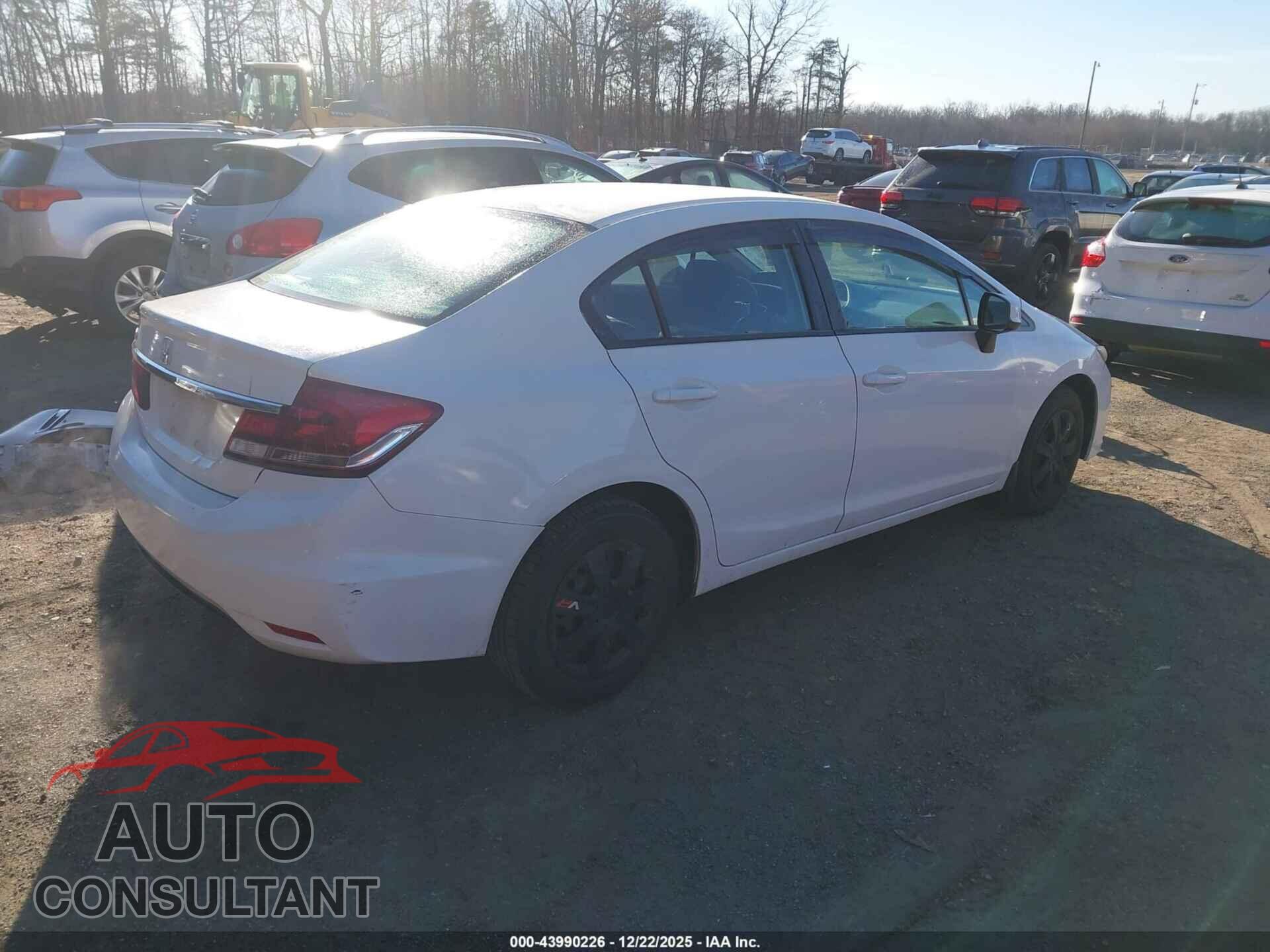 HONDA CIVIC 2013 - 2HGFB2F59DH512572