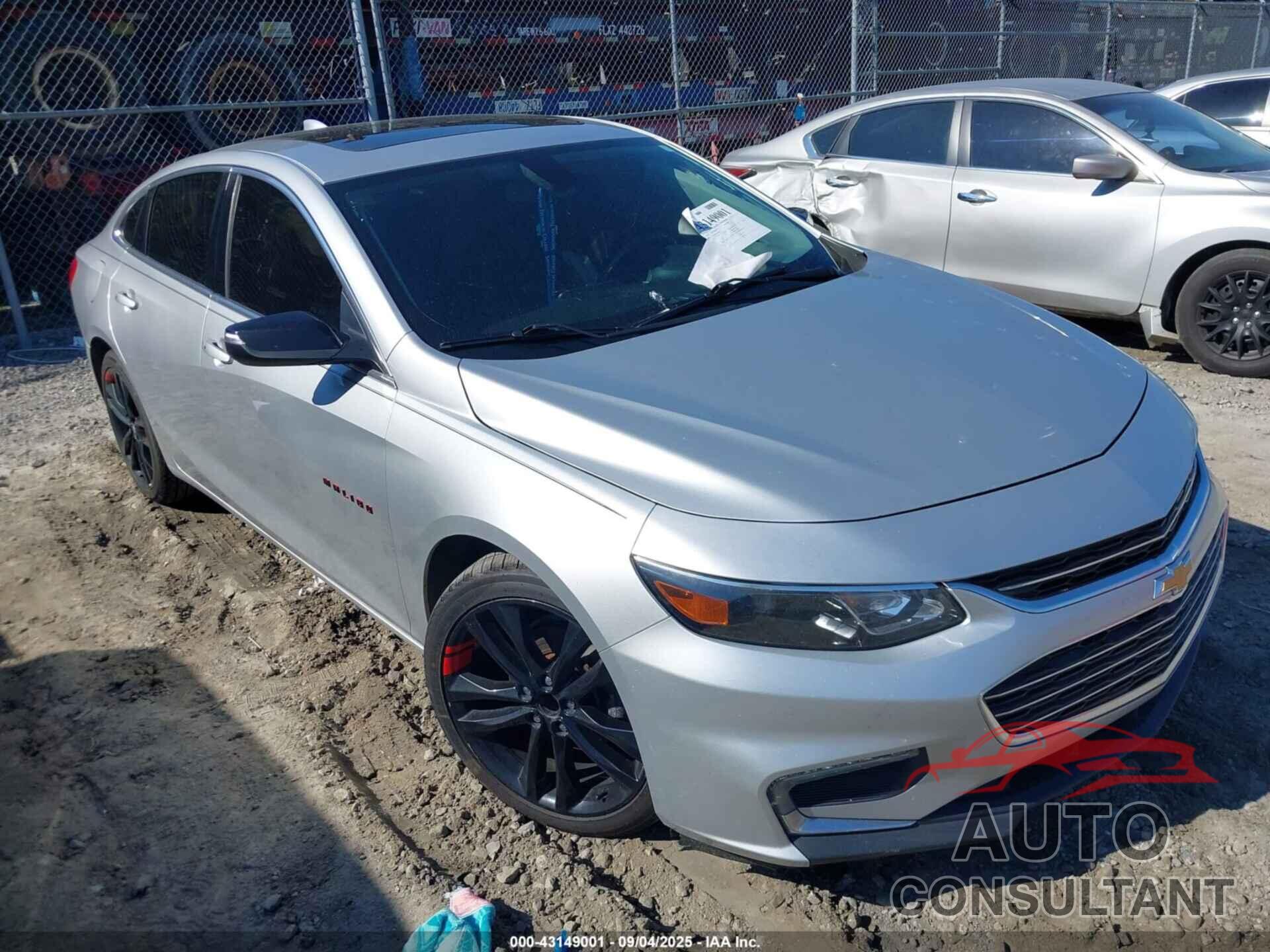 CHEVROLET MALIBU 2018 - 1G1ZD5ST9JF164404