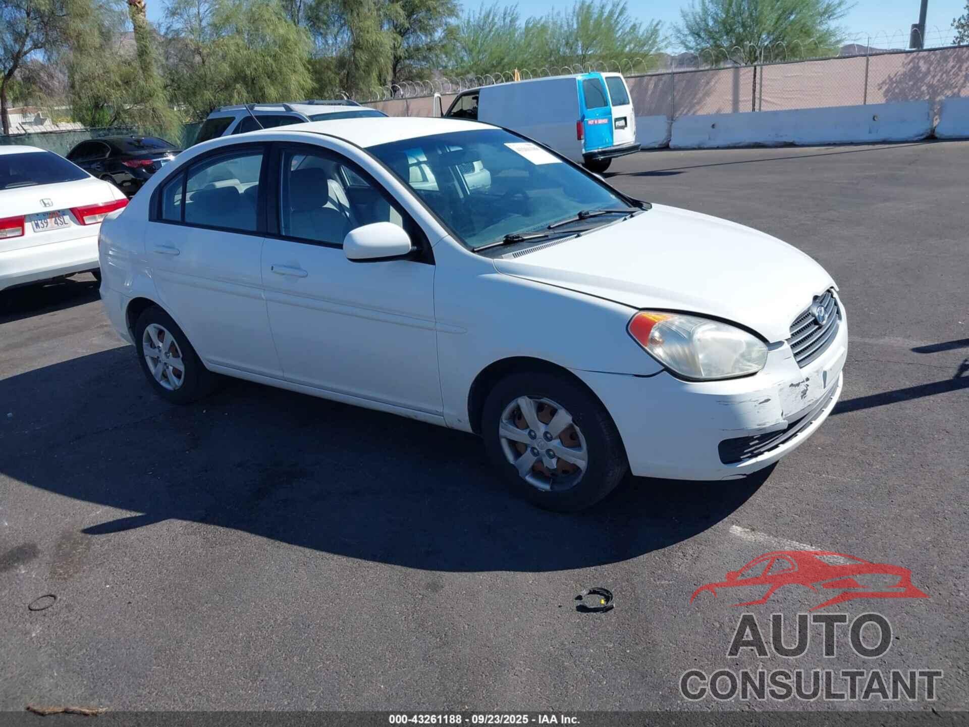 HYUNDAI ACCENT 2010 - KMHCN4AC1AU500270