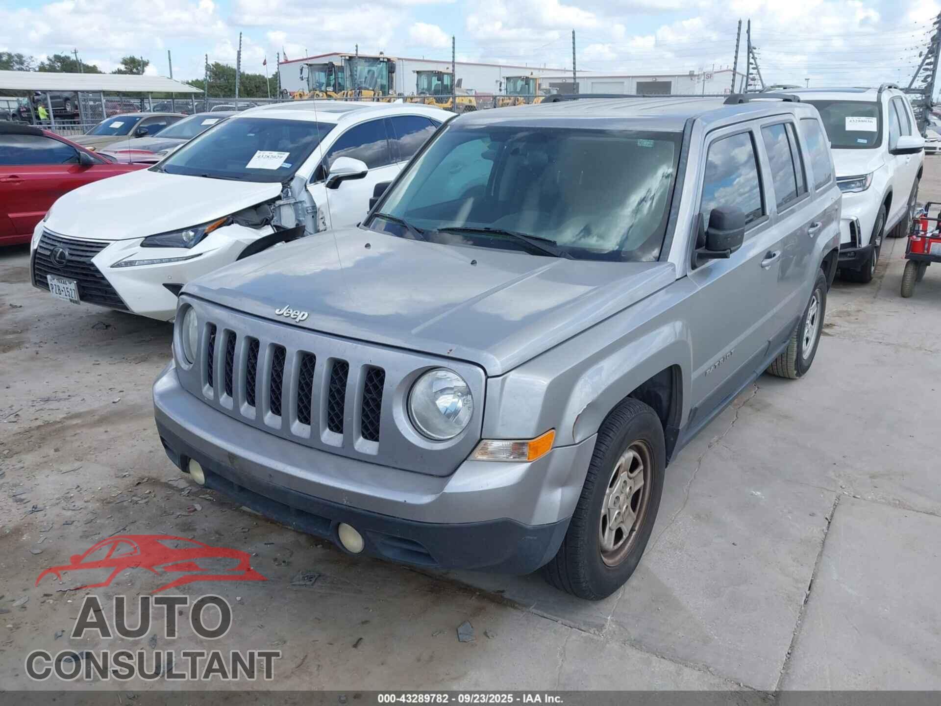 JEEP PATRIOT 2015 - 1C4NJPBAXFD138566
