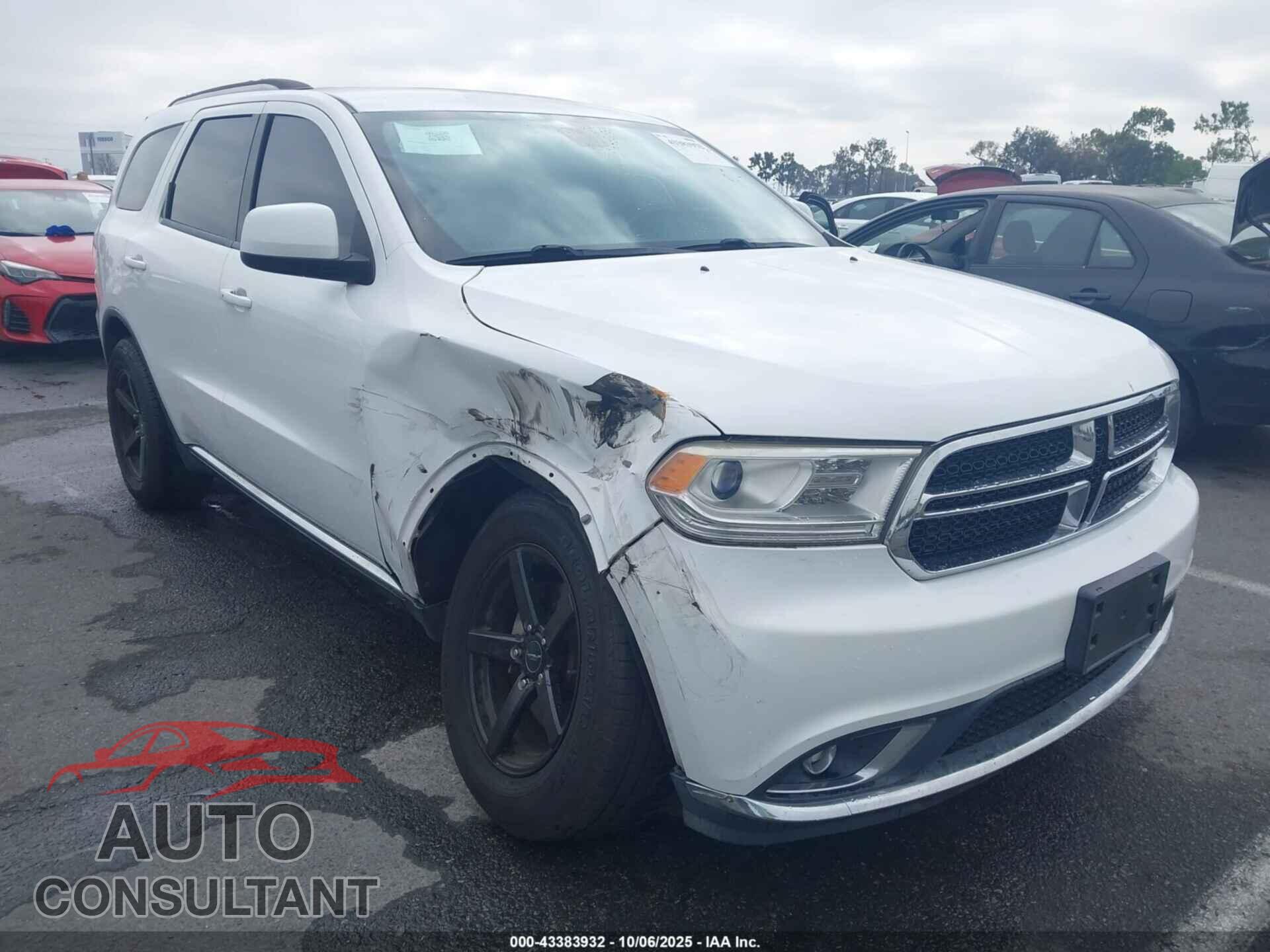DODGE DURANGO 2015 - 1C4RDHAG4FC147287