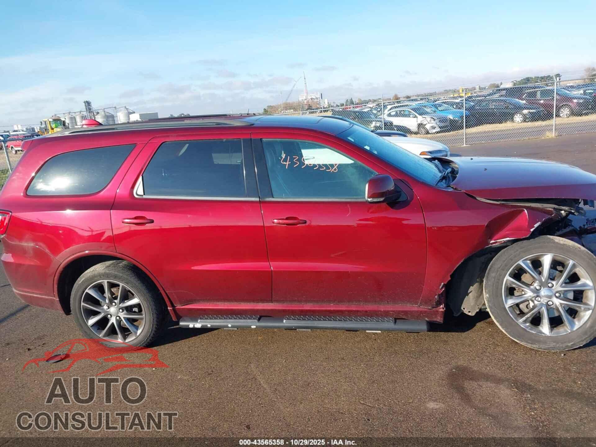 DODGE DURANGO 2017 - 1C4RDJDG2HC652718