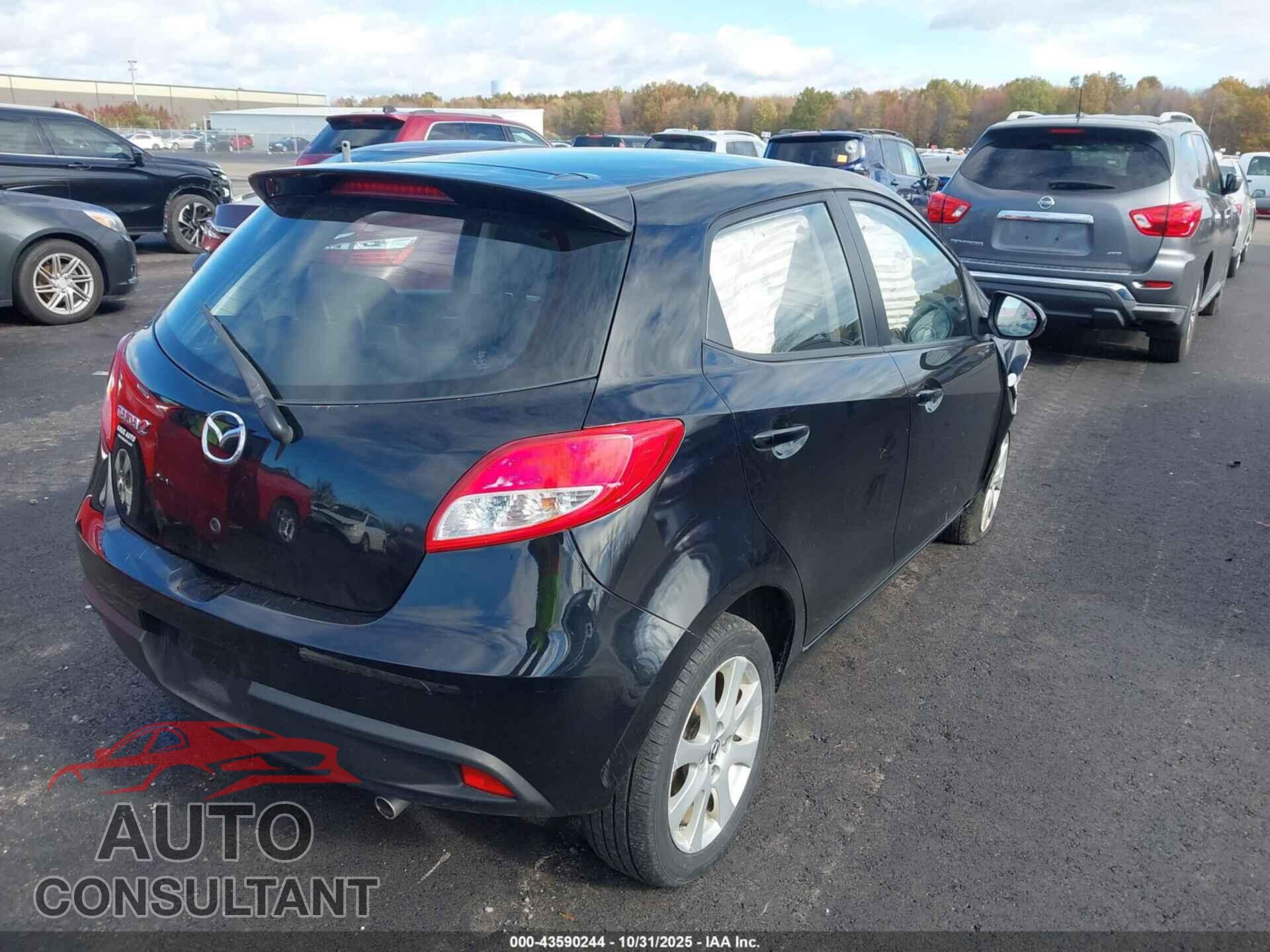 MAZDA MAZDA2 2013 - JM1DE1LY0D0161478