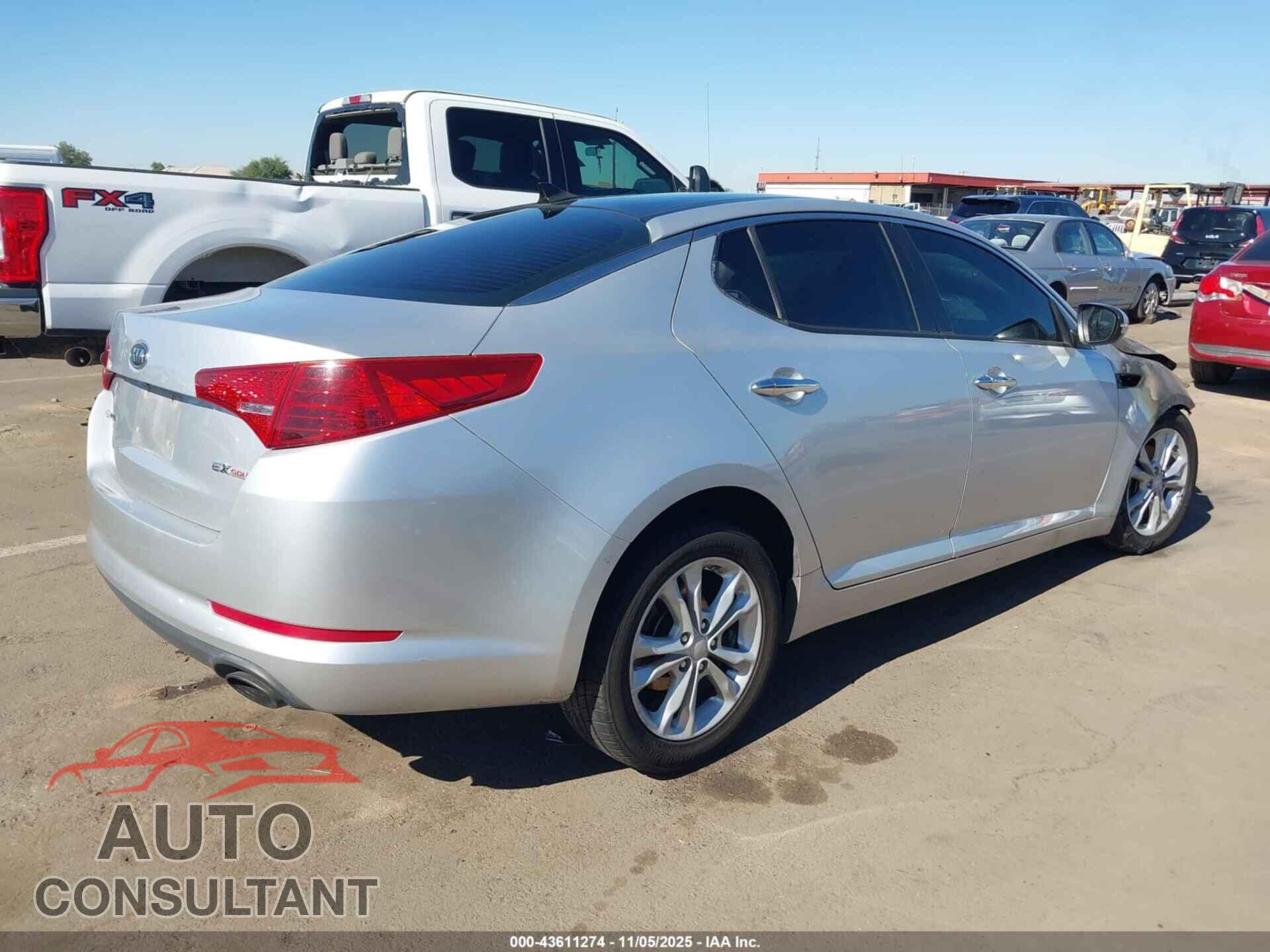 KIA OPTIMA 2012 - 5XXGN4A77CG006609