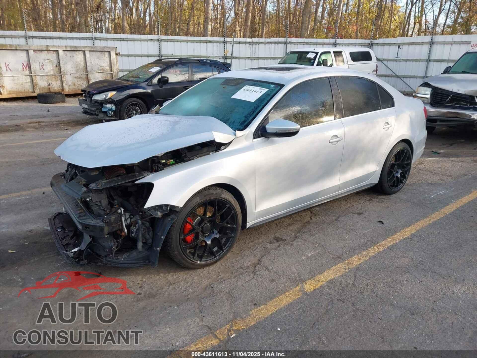VOLKSWAGEN JETTA 2012 - 3VW5A7AJ5CM462202