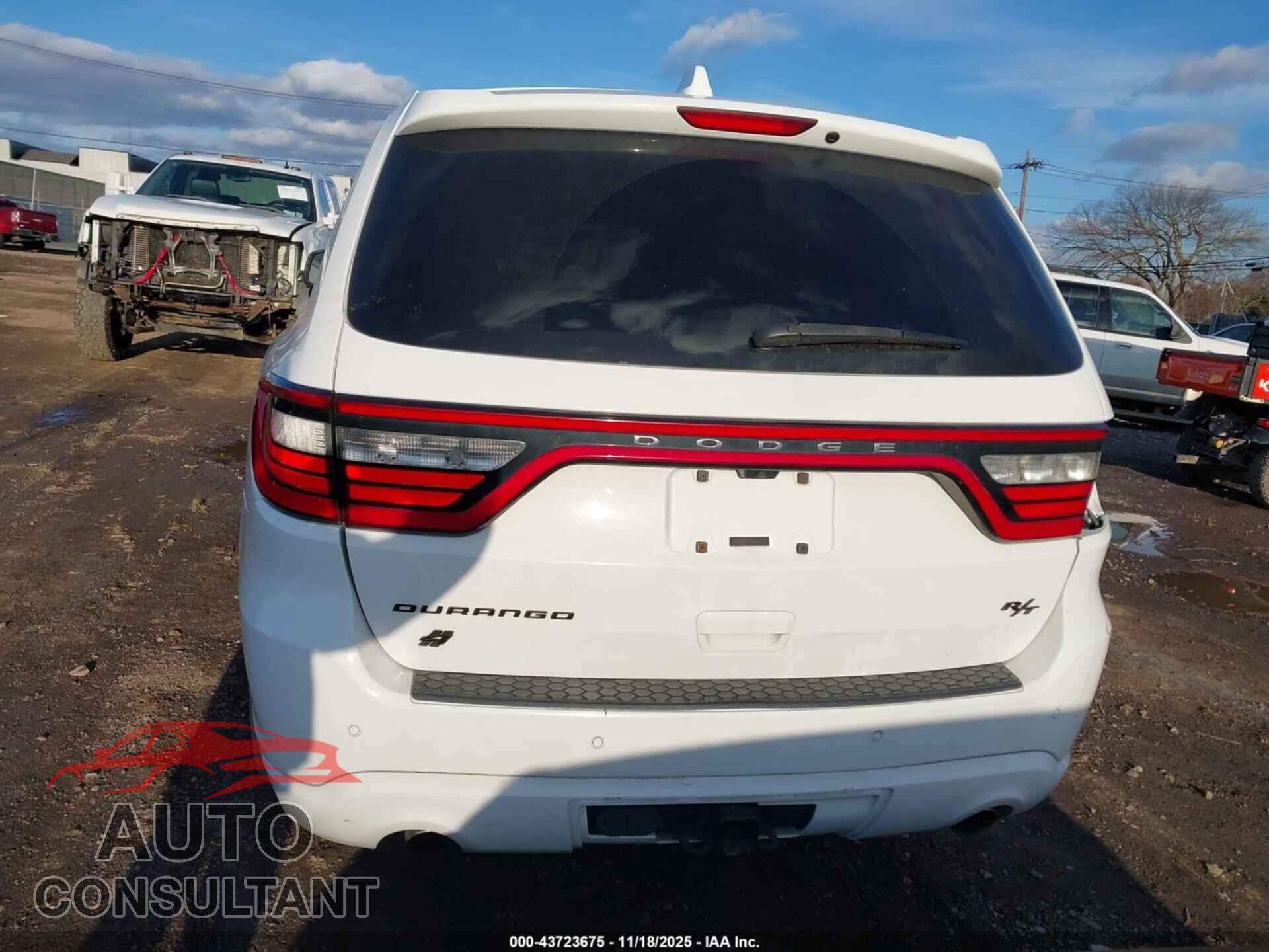 DODGE DURANGO 2018 - 1C4SDJCTXJC496773