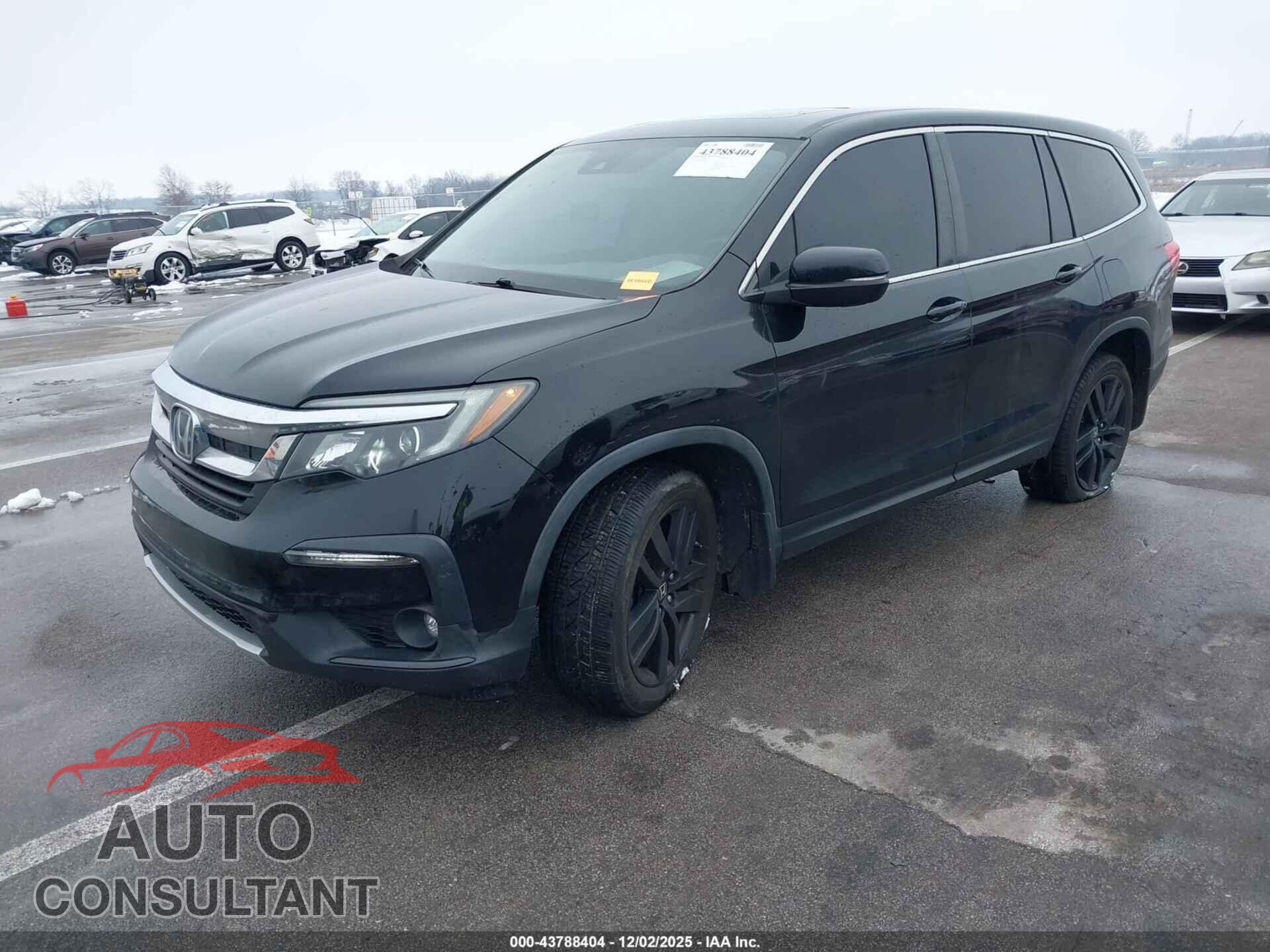 HONDA PILOT 2019 - 5FNYF6H53KB080385