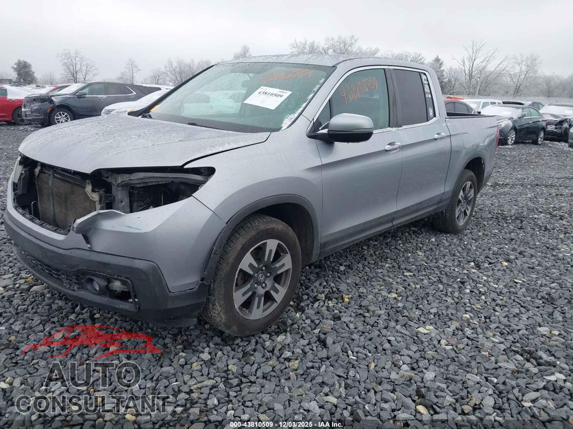 HONDA RIDGELINE 2017 - 5FPYK3F53HB014724