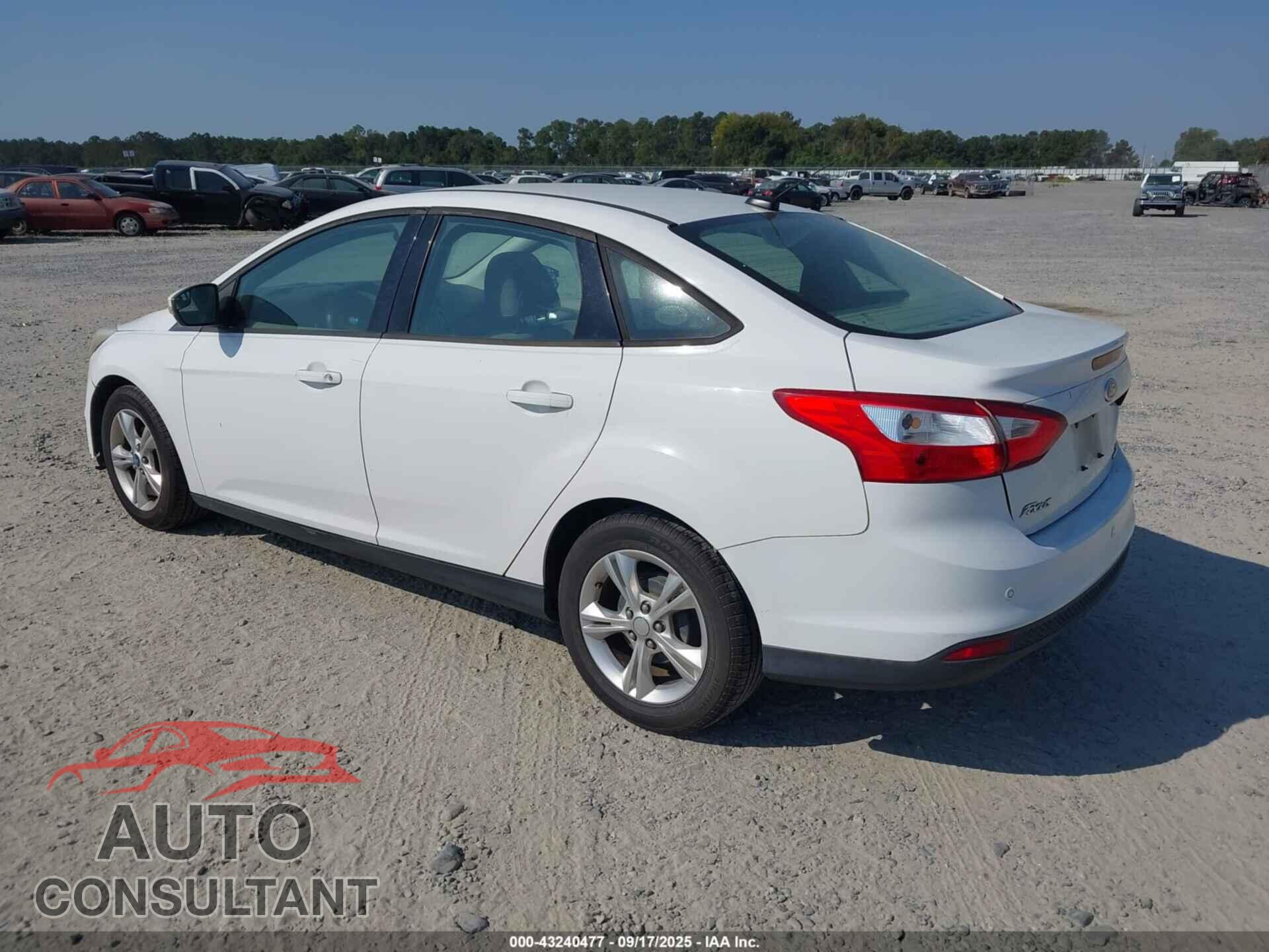 FORD FOCUS 2013 - 1FADP3F25DL181517