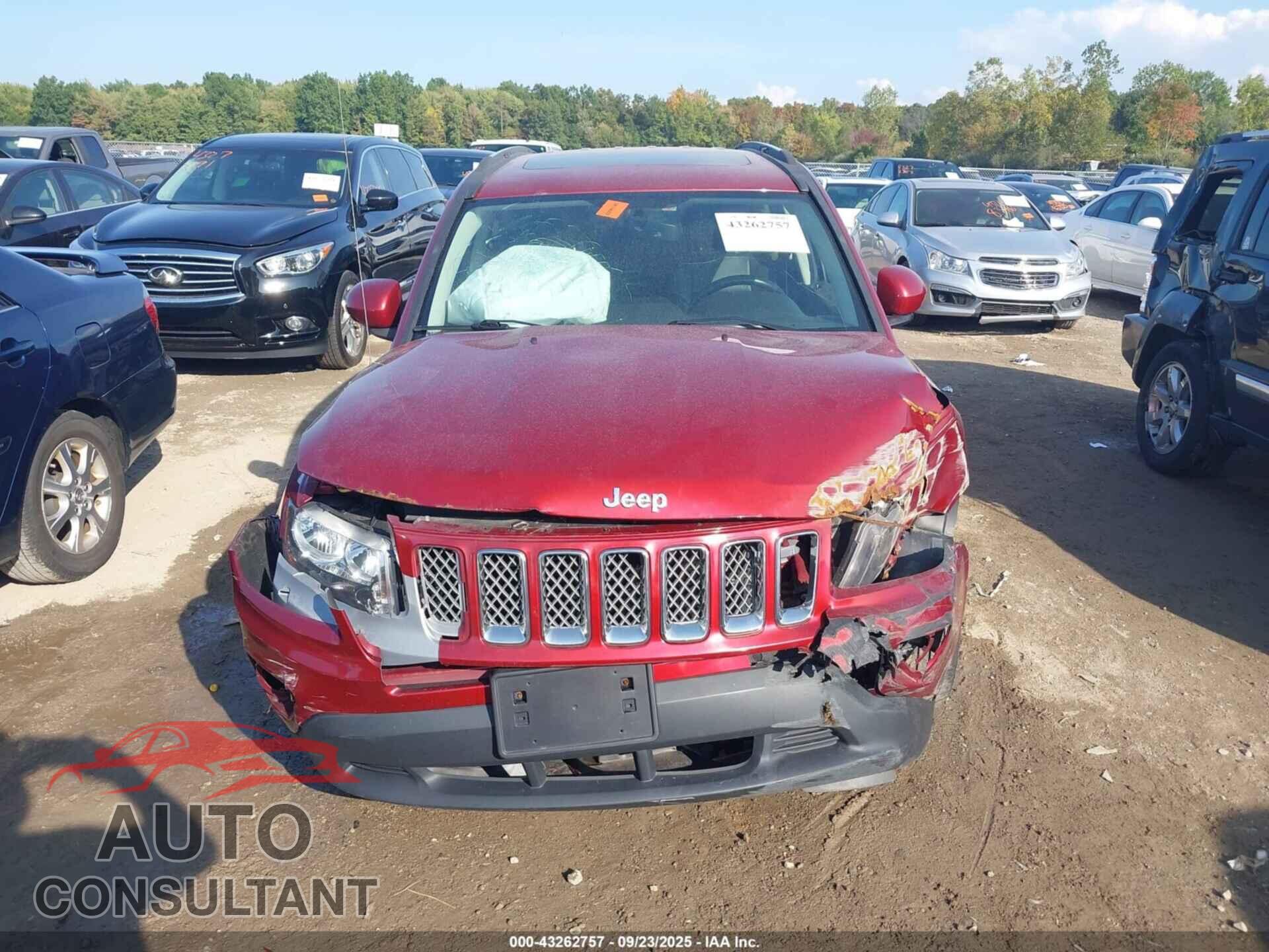 JEEP COMPASS 2016 - 1C4NJCEA3GD731854