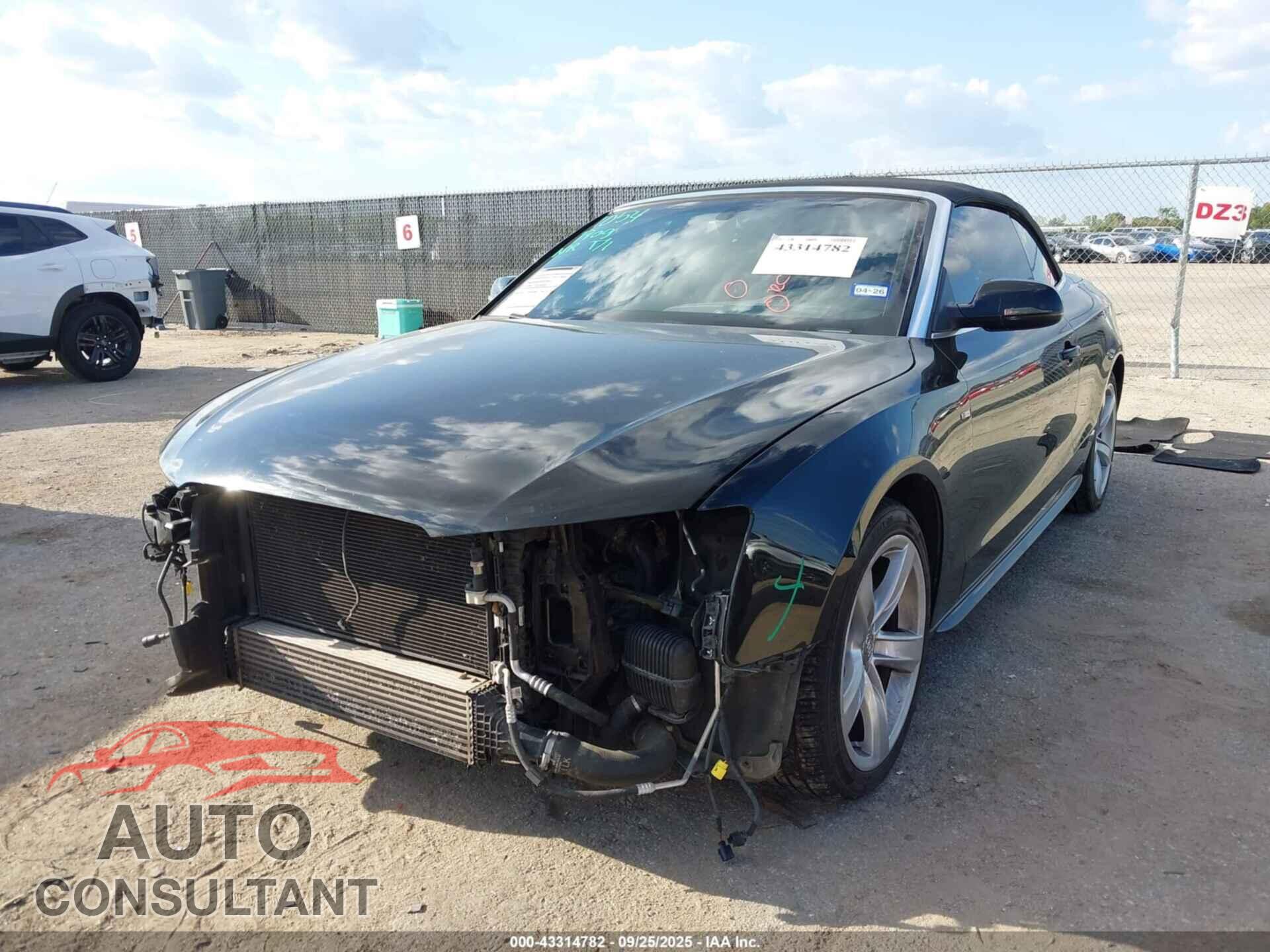 AUDI A5 2016 - WAUD2AFH5GN003999