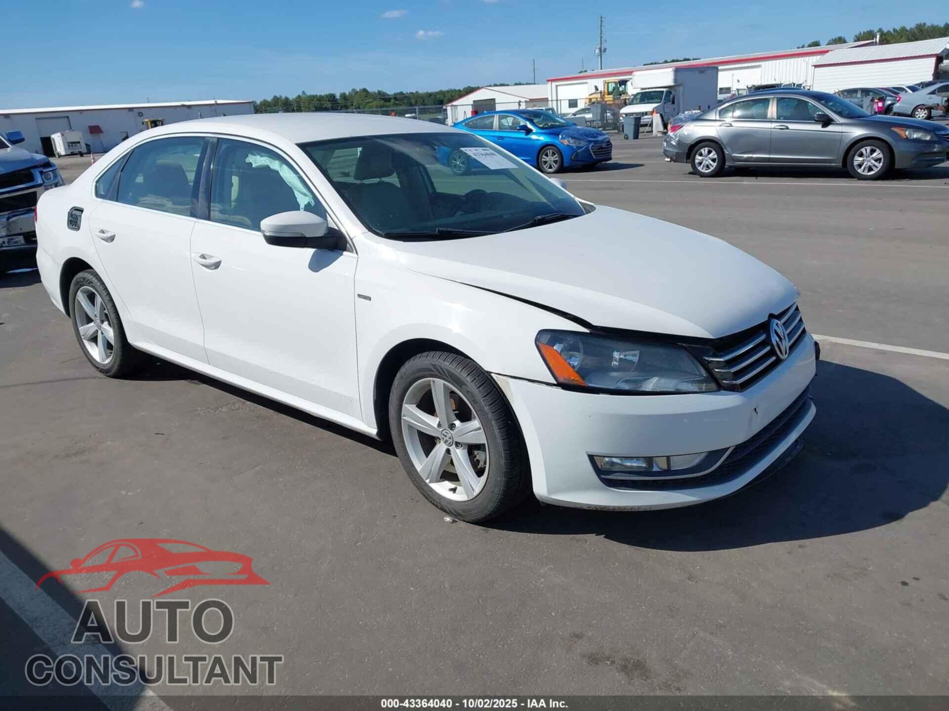 VOLKSWAGEN PASSAT 2015 - 1VWAS7A34FC111459