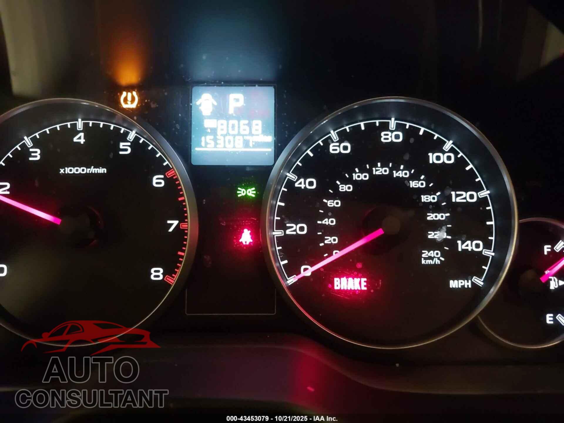 SUBARU OUTBACK 2014 - 4S4BRBCC2E3327324