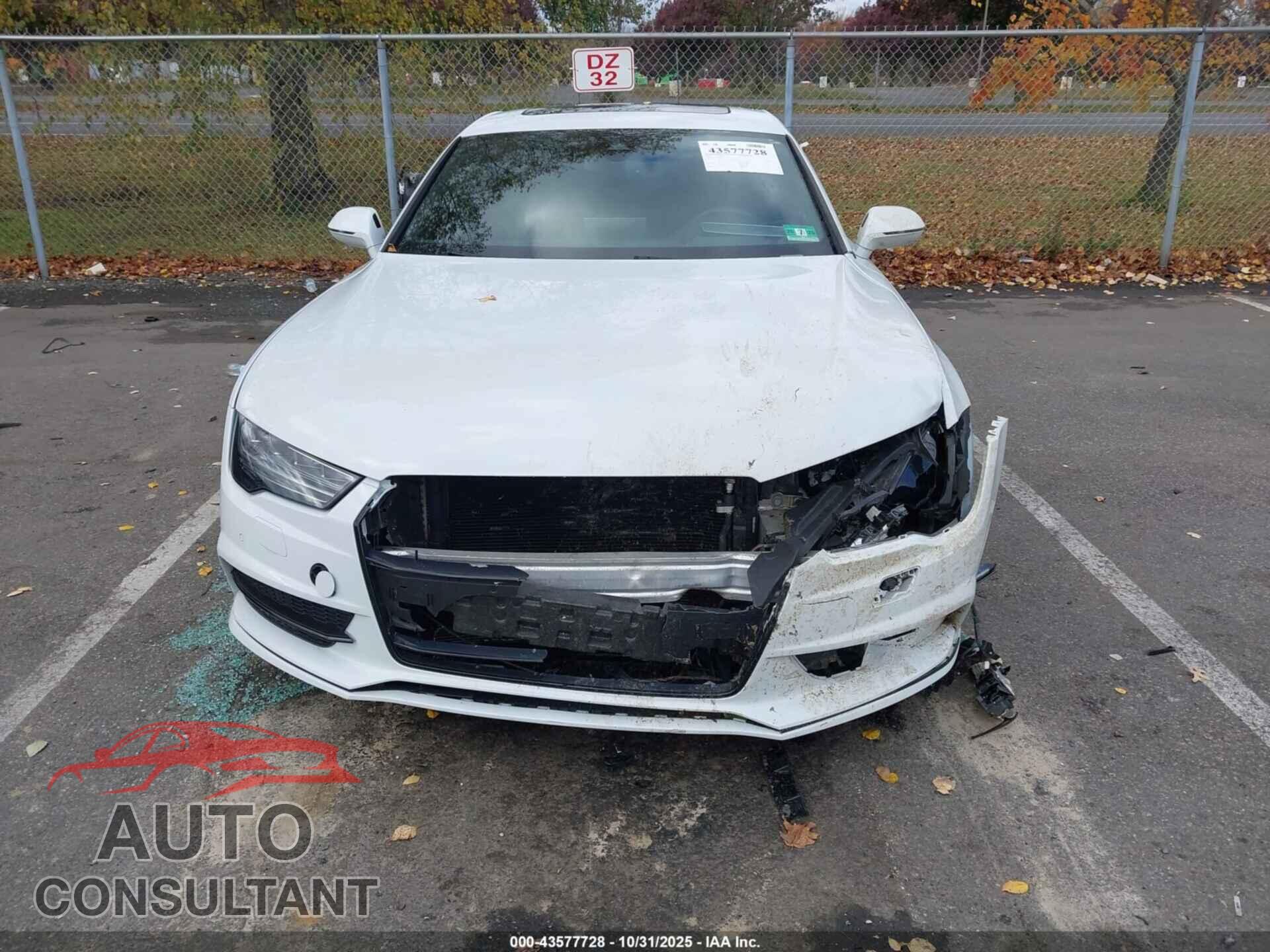 AUDI A7 2016 - WAU2GAFC2GN022331