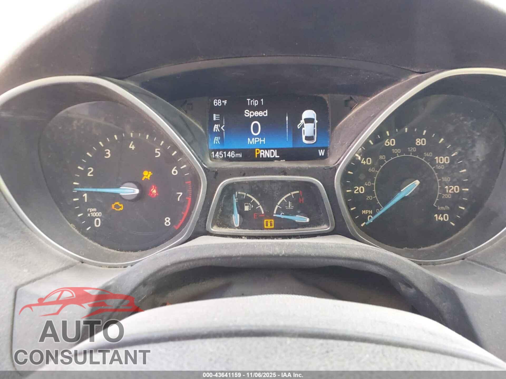 FORD FOCUS 2016 - 1FADP3F28GL243495