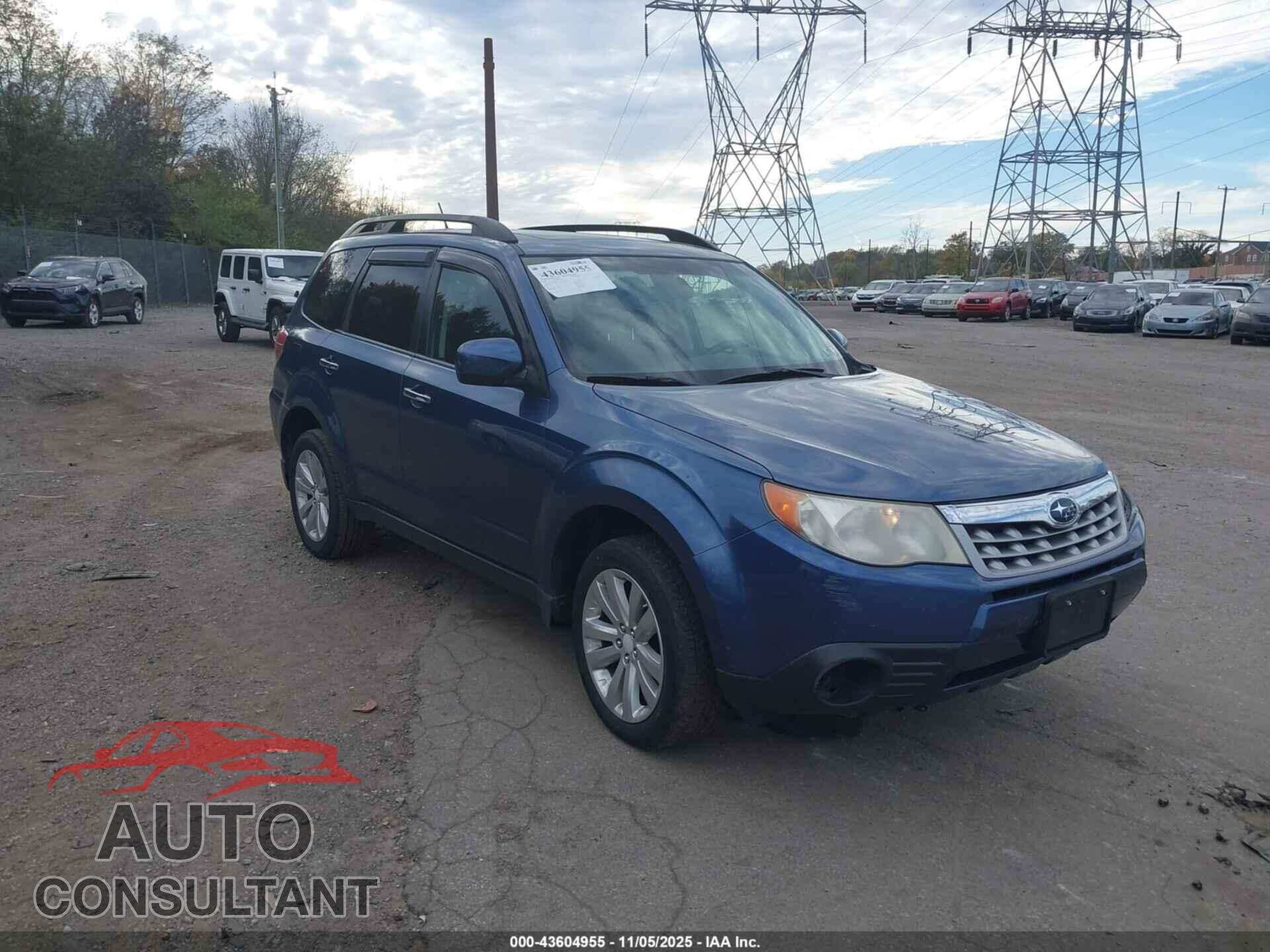 SUBARU FORESTER 2011 - JF2SHADC8BH764261