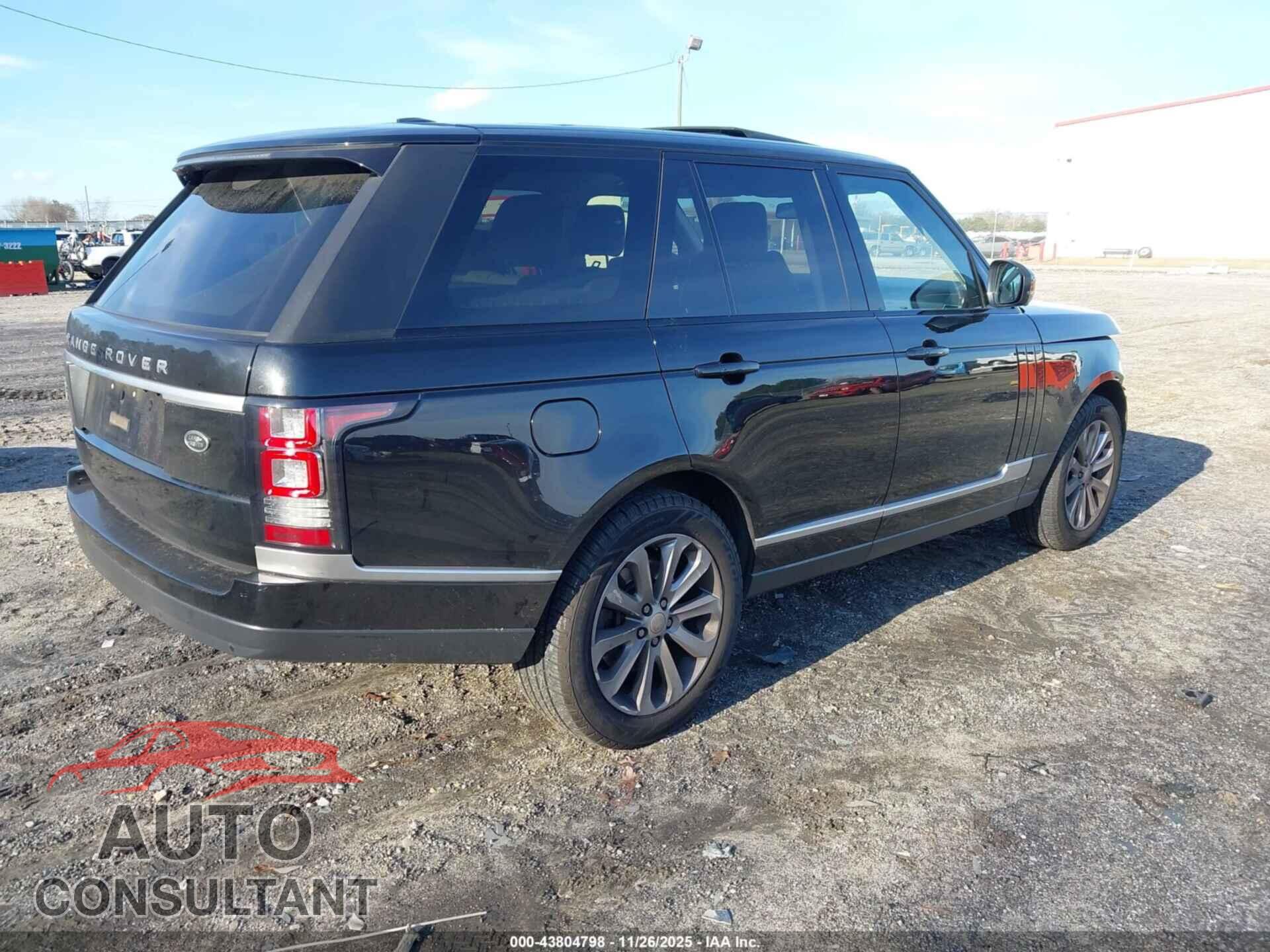 LAND ROVER RANGE ROVER 2015 - SALGS2VF7FA210415