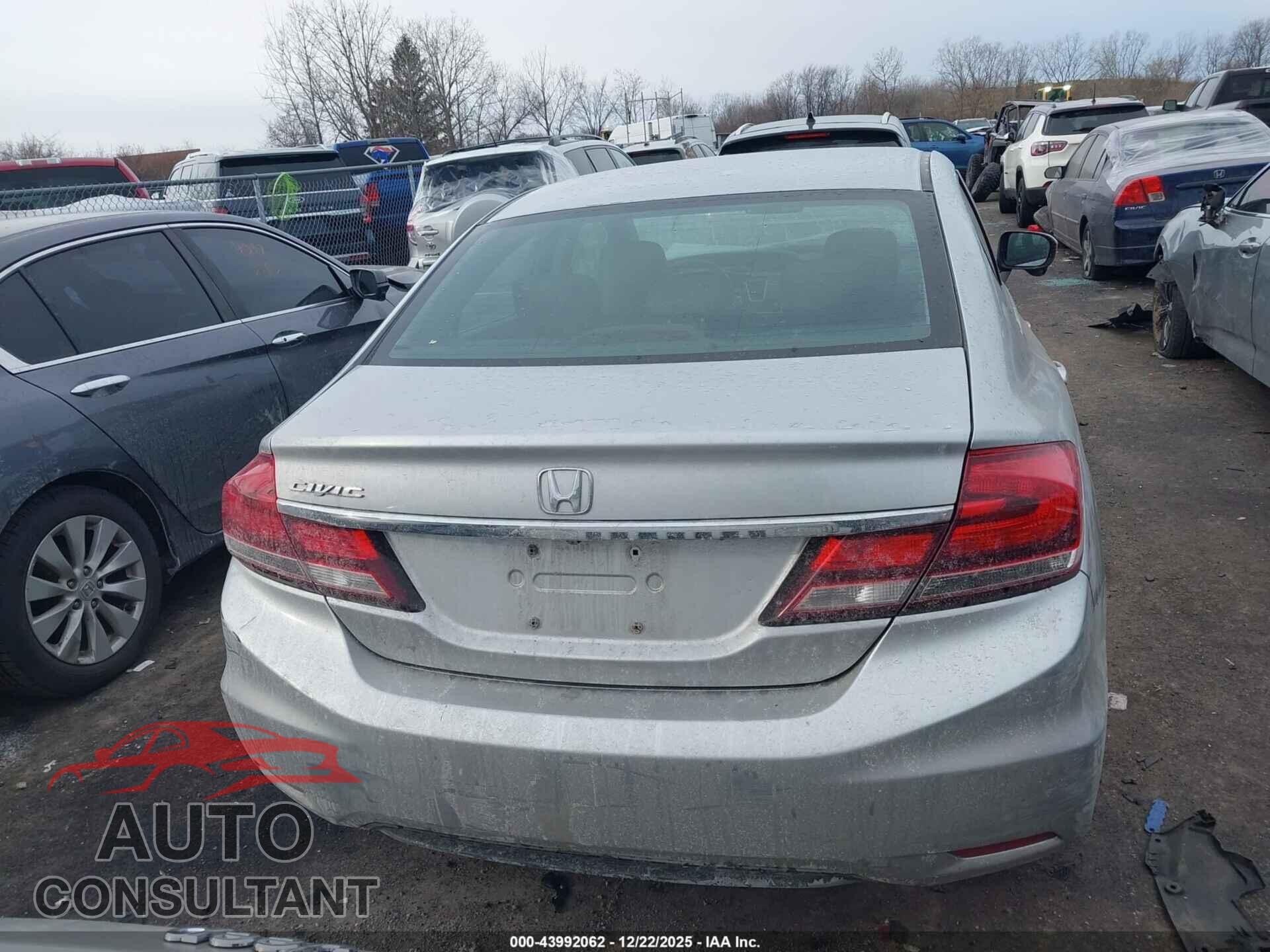 HONDA CIVIC 2014 - 19XFB2F96EE064449