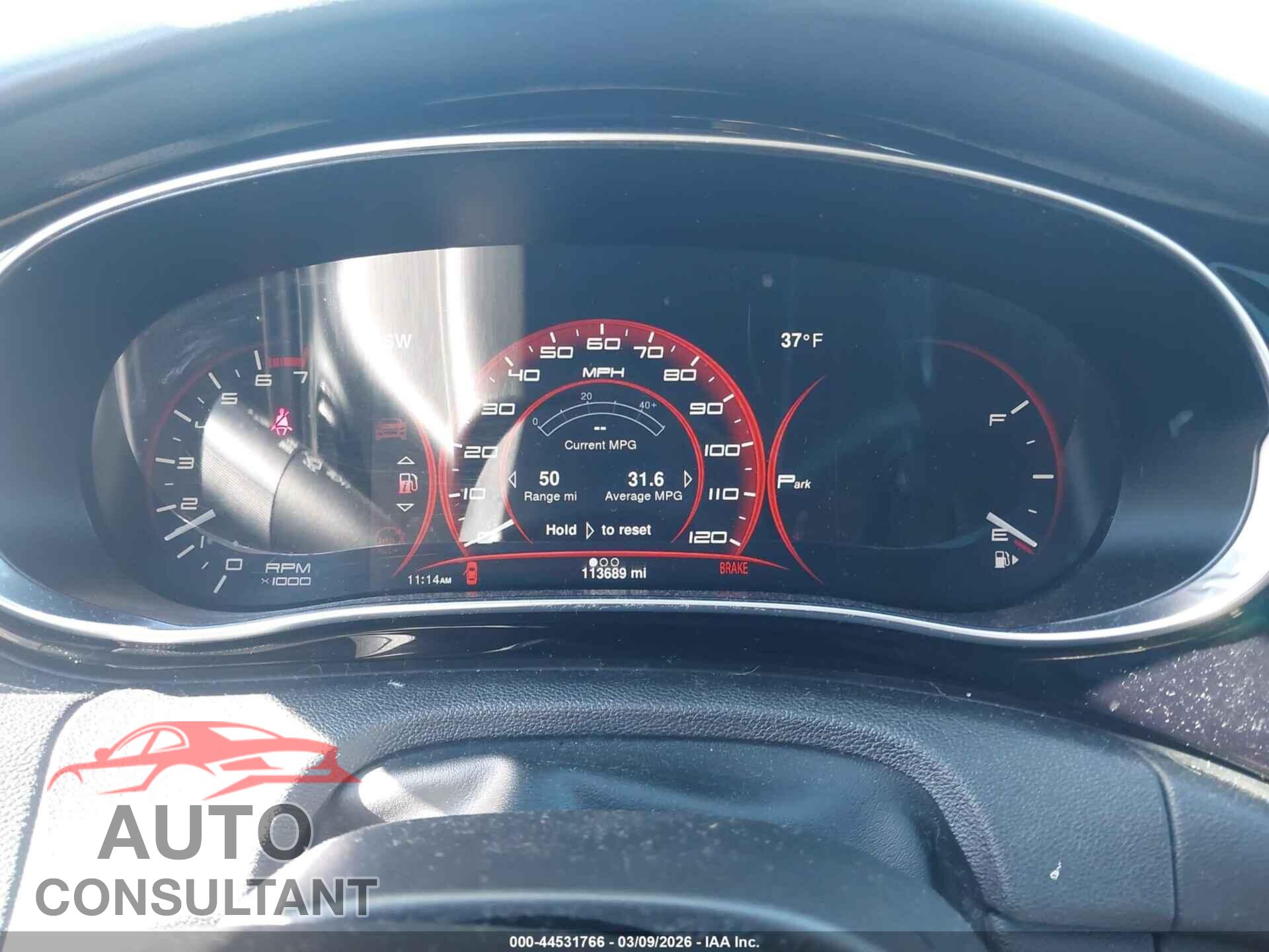 DODGE DART 2013 - 1C3CDFCA4DD347455