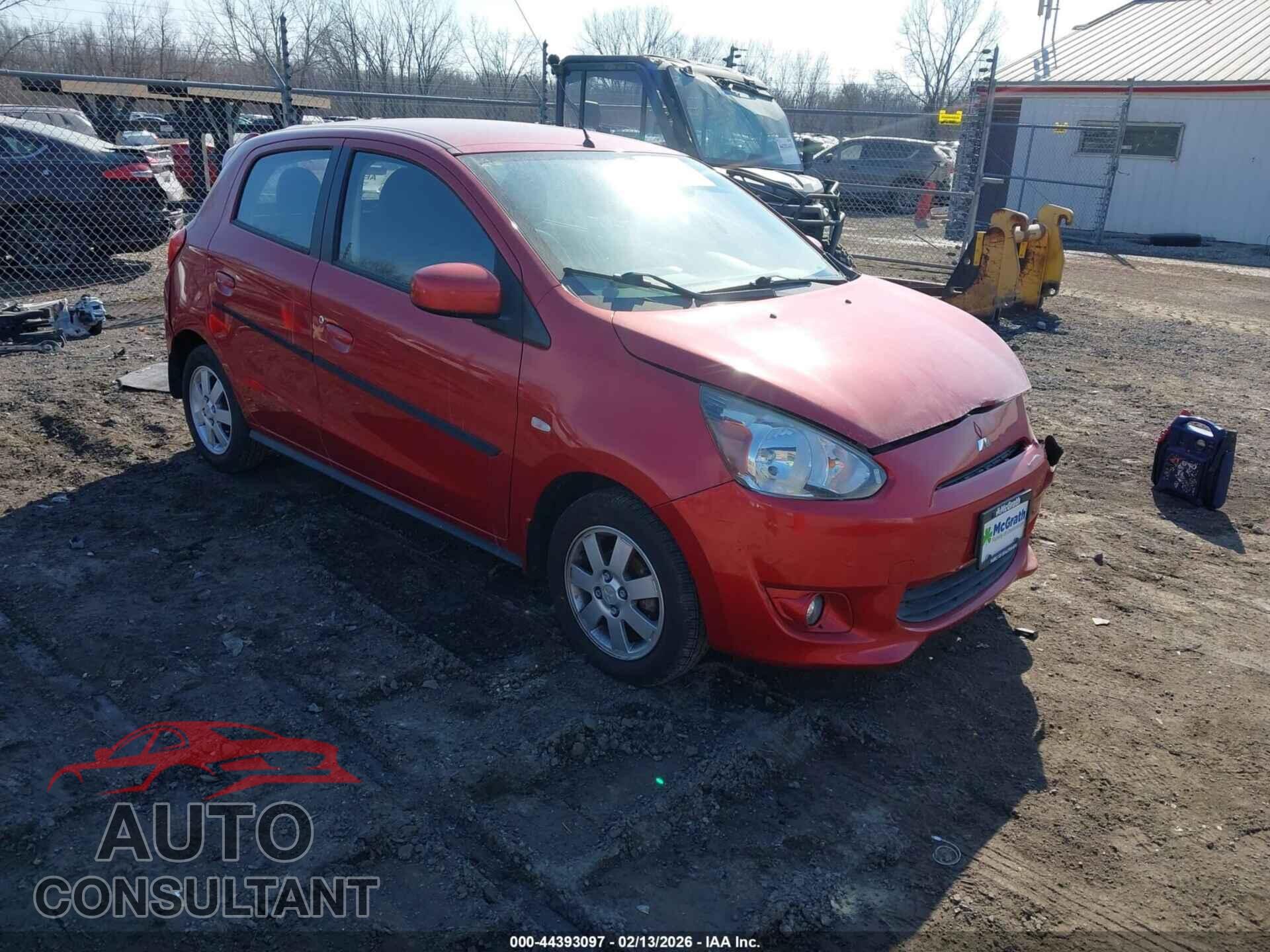 MITSUBISHI MIRAGE 2014 - ML32A4HJ9EH018583