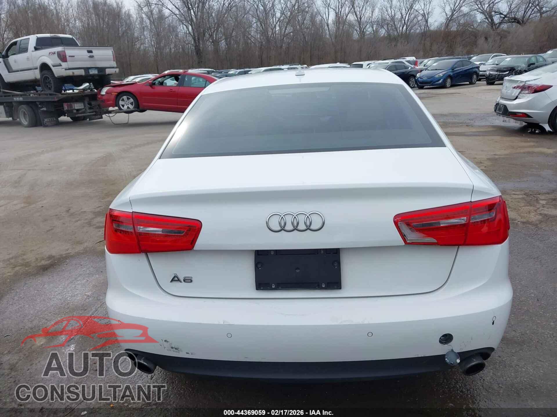 AUDI A6 2013 - WAUGFAFC7DN077362