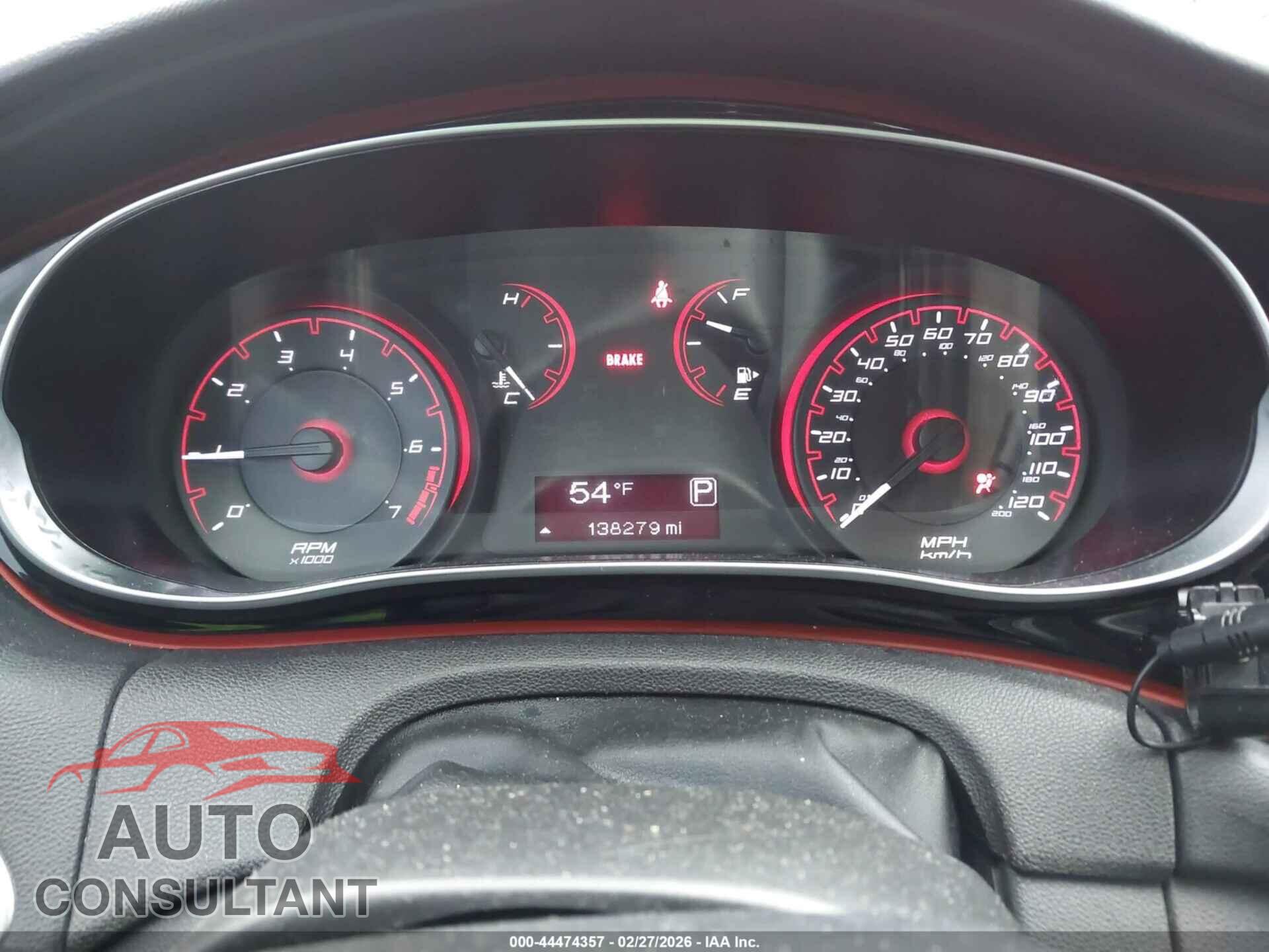 DODGE DART 2014 - 1C3CDFBB7ED865300
