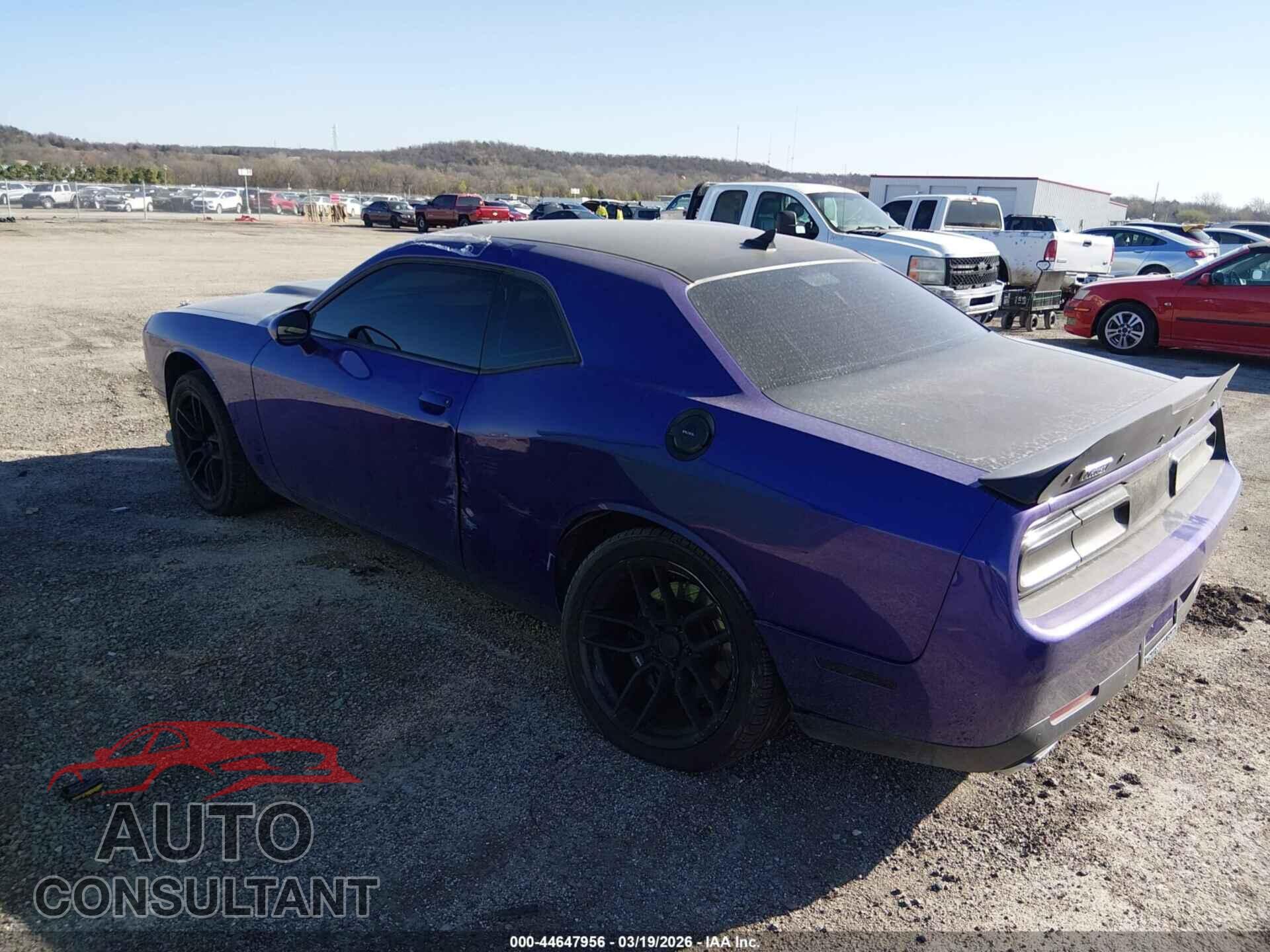 DODGE CHALLENGER 2019 - 2C3CDZFJ0KH545401