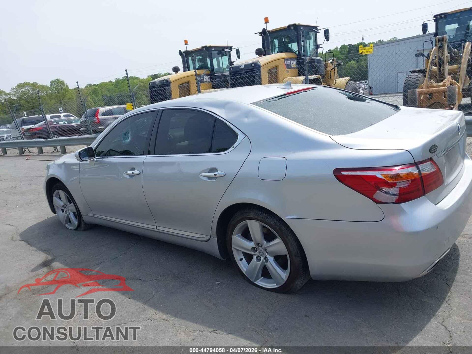 LEXUS LS 460 2012 - JTHBL5EF2C5111939