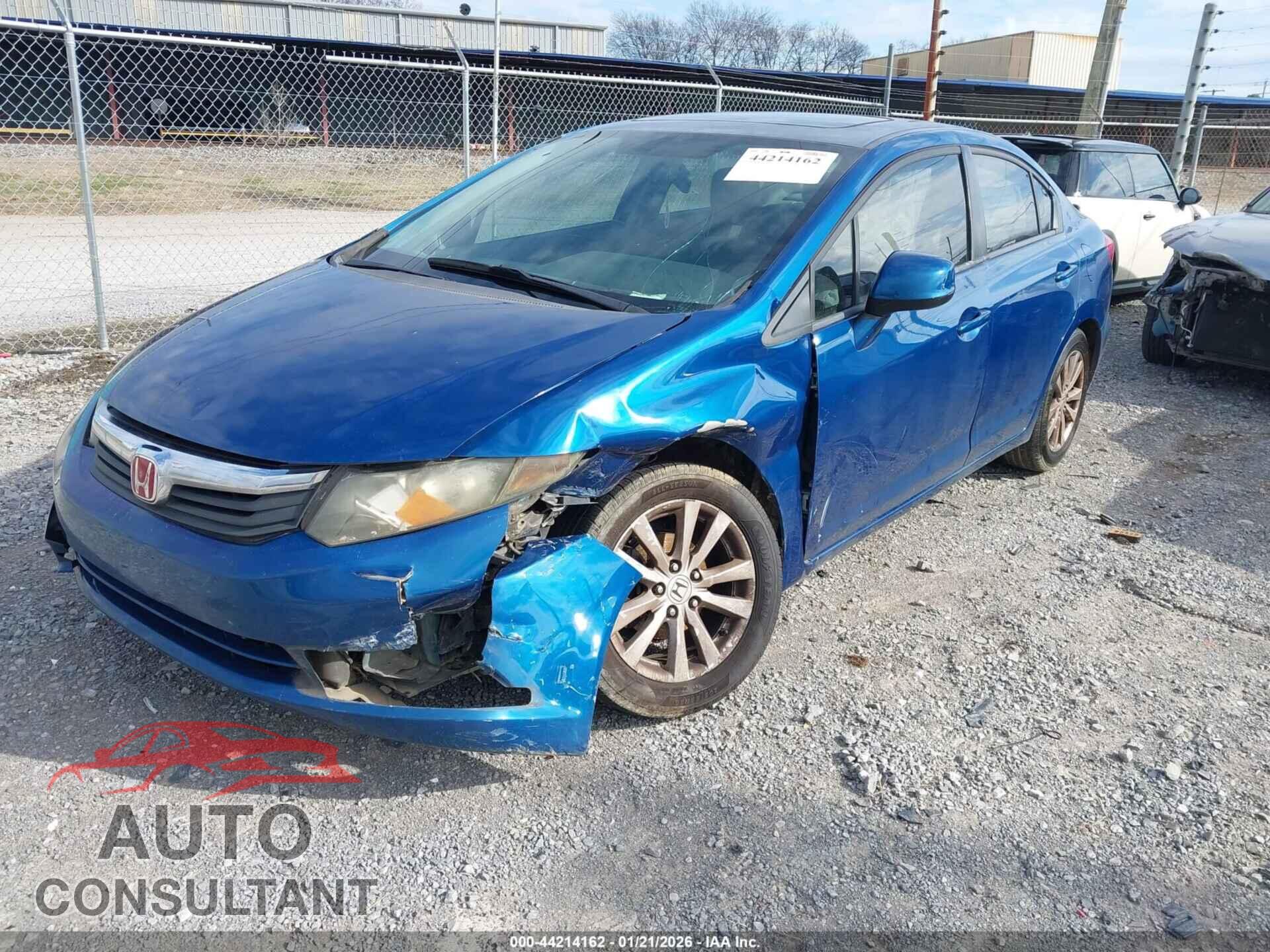 HONDA CIVIC 2012 - 19XFB2F87CE021064