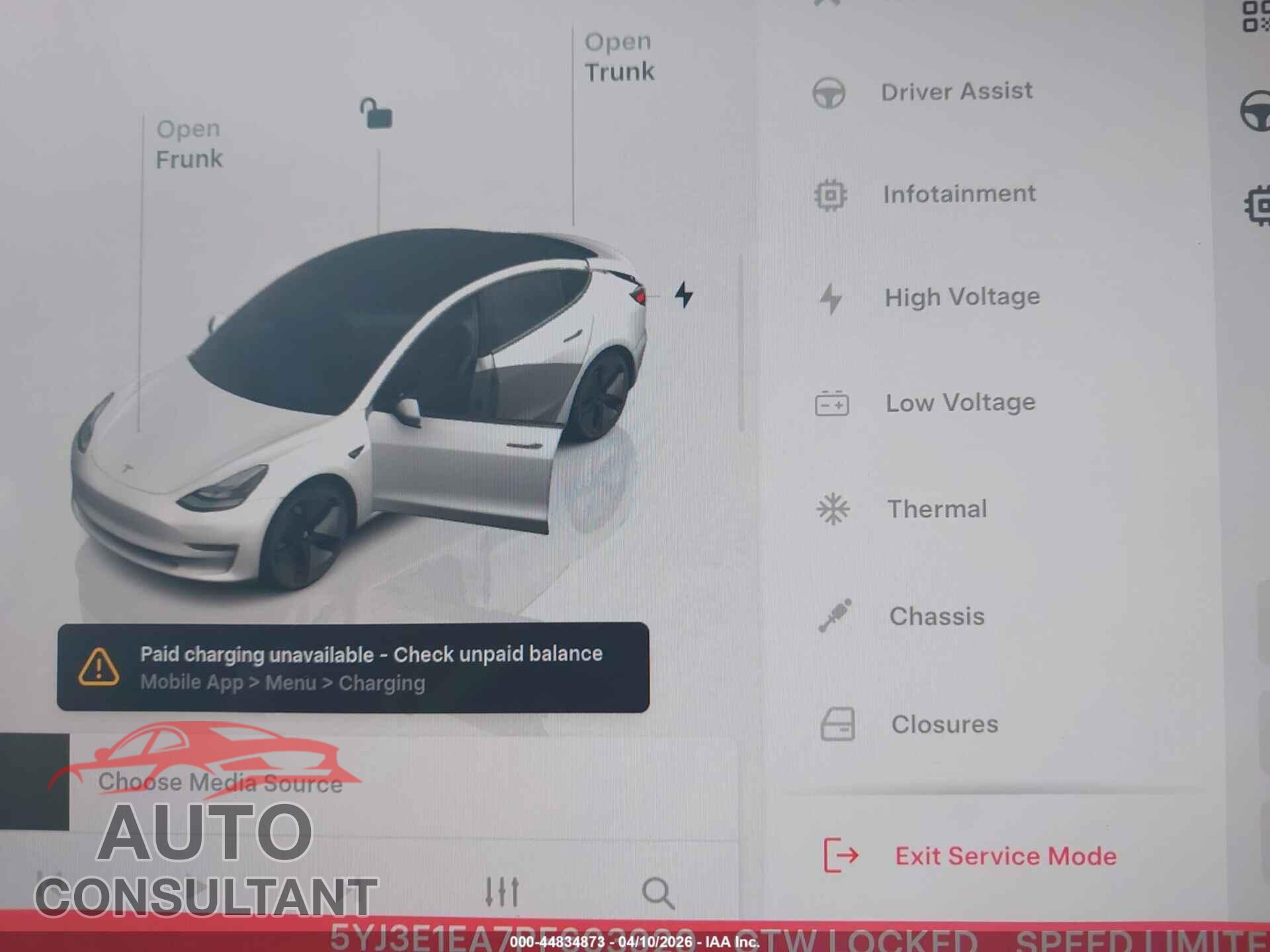 TESLA MODEL 3 2023 - 5YJ3E1EA7PF603920