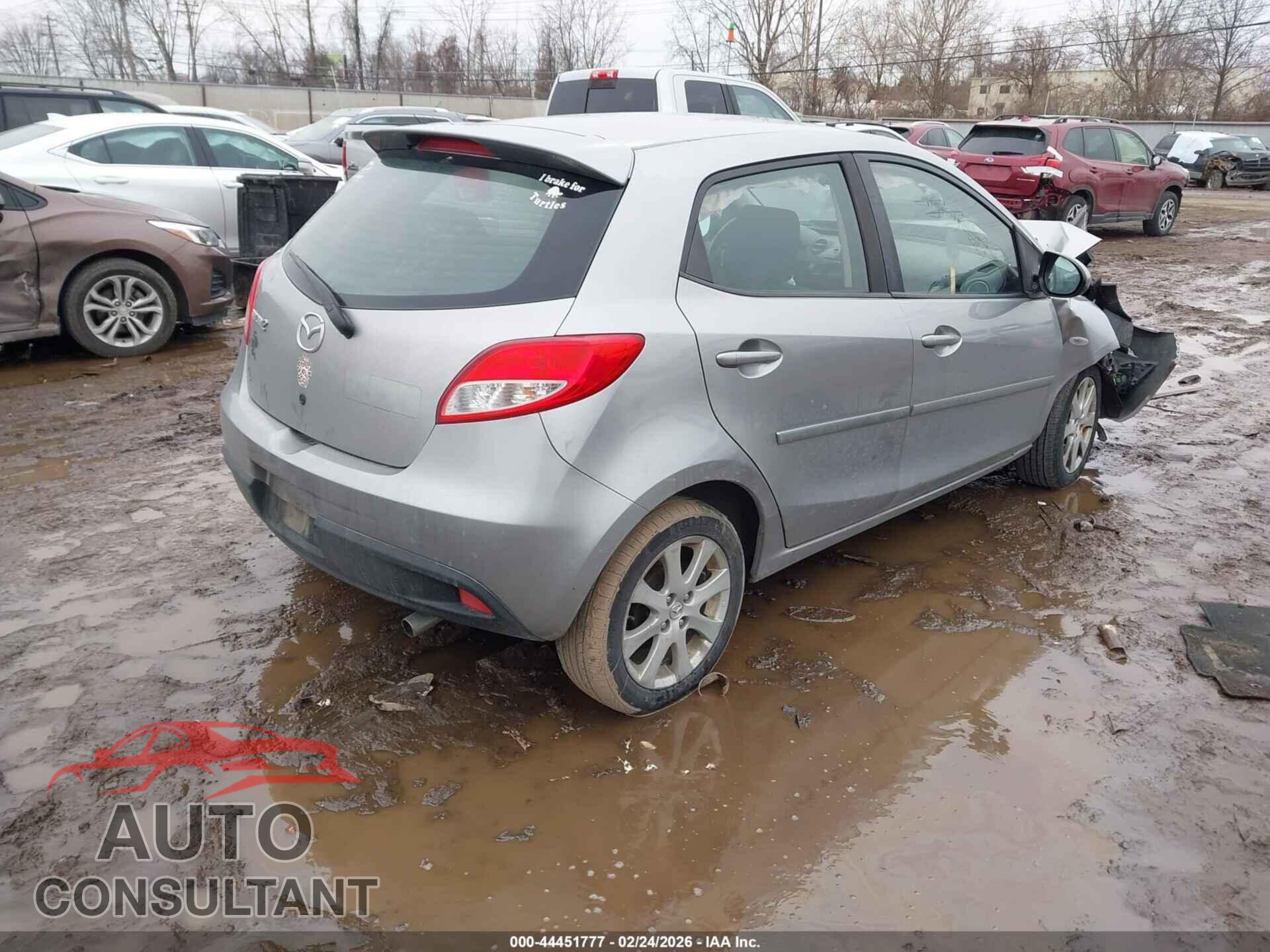 MAZDA MAZDA2 2011 - JM1DE1HY8B0131201