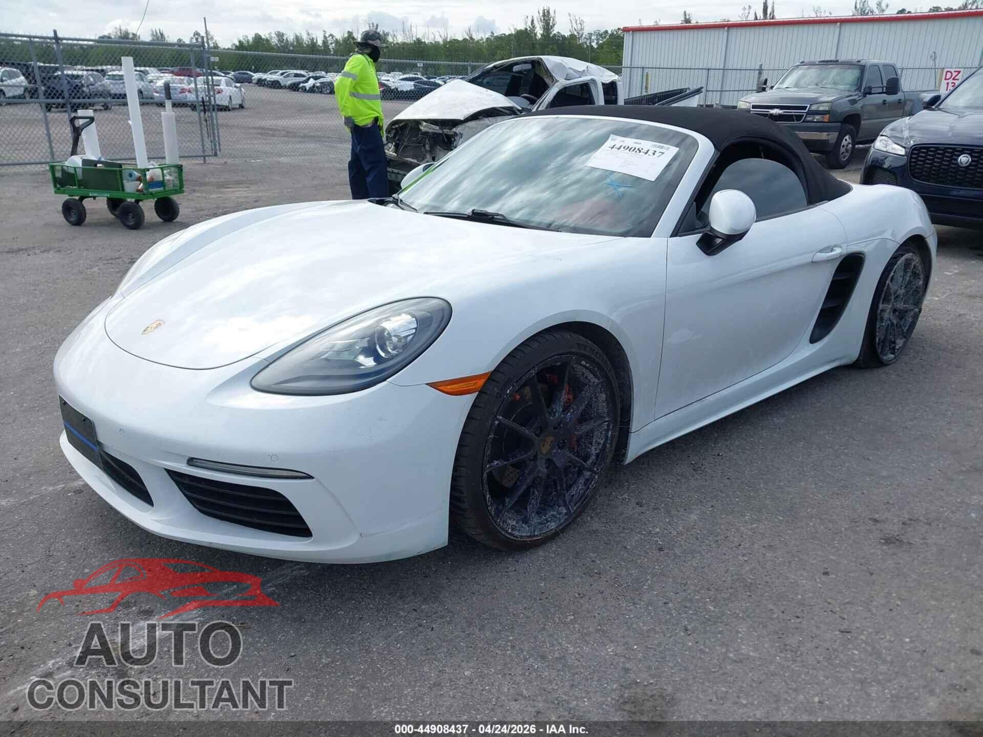 PORSCHE 718 BOXSTER 2017 - WP0CB2A89HS240798
