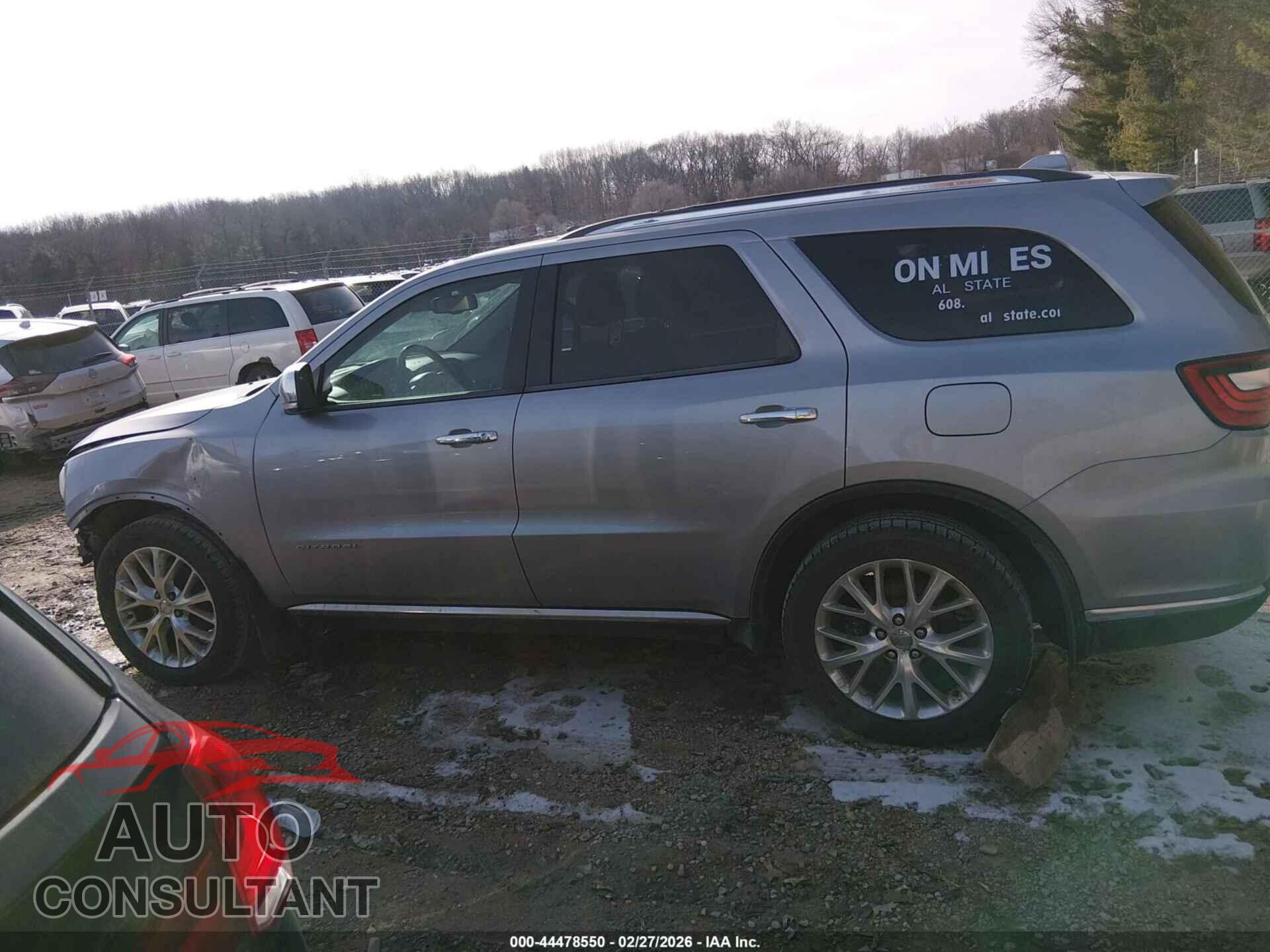 DODGE DURANGO 2014 - 1C4RDJEG8EC434342