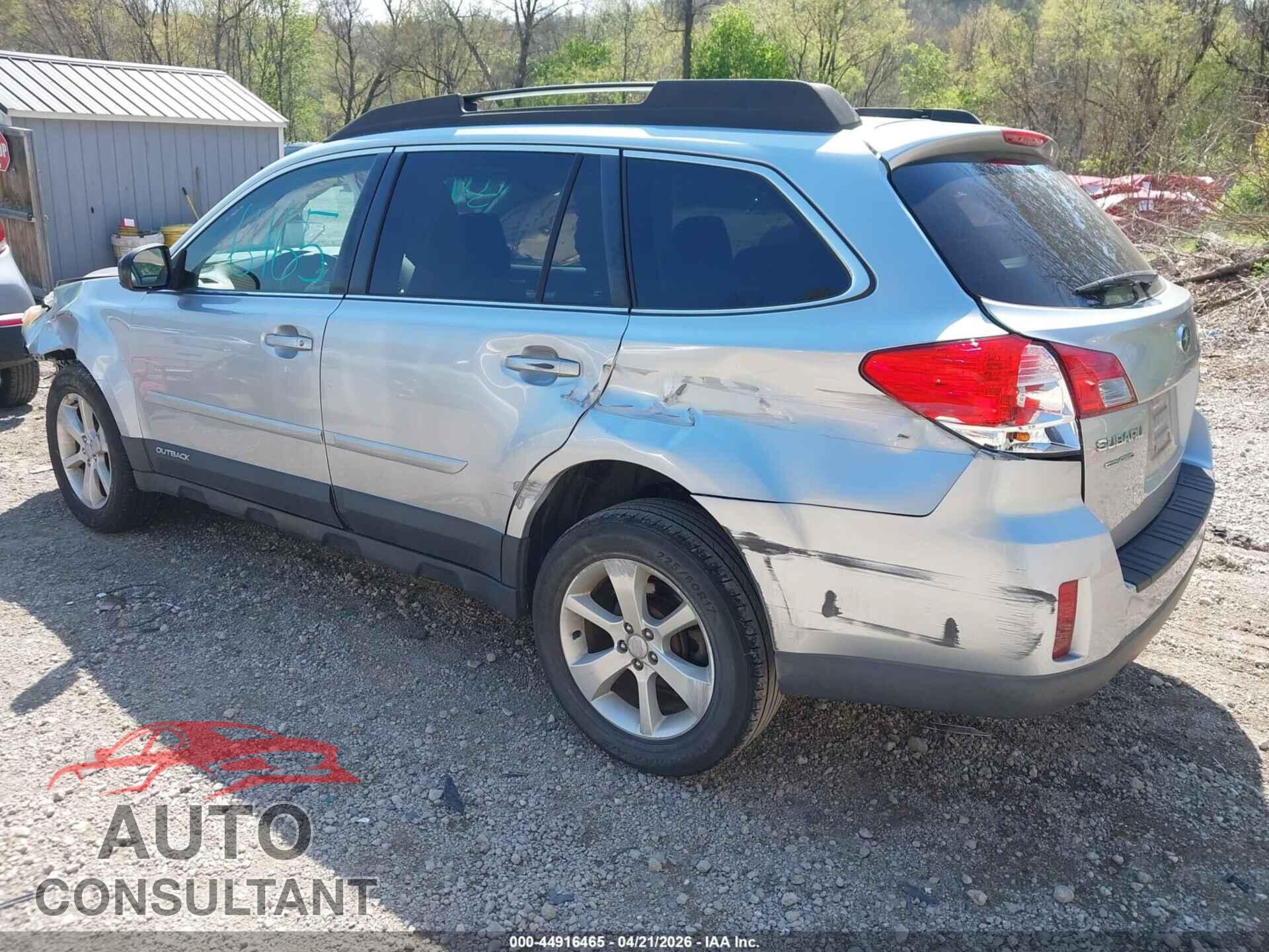 SUBARU OUTBACK 2013 - 4S4BRBCC9D3208331