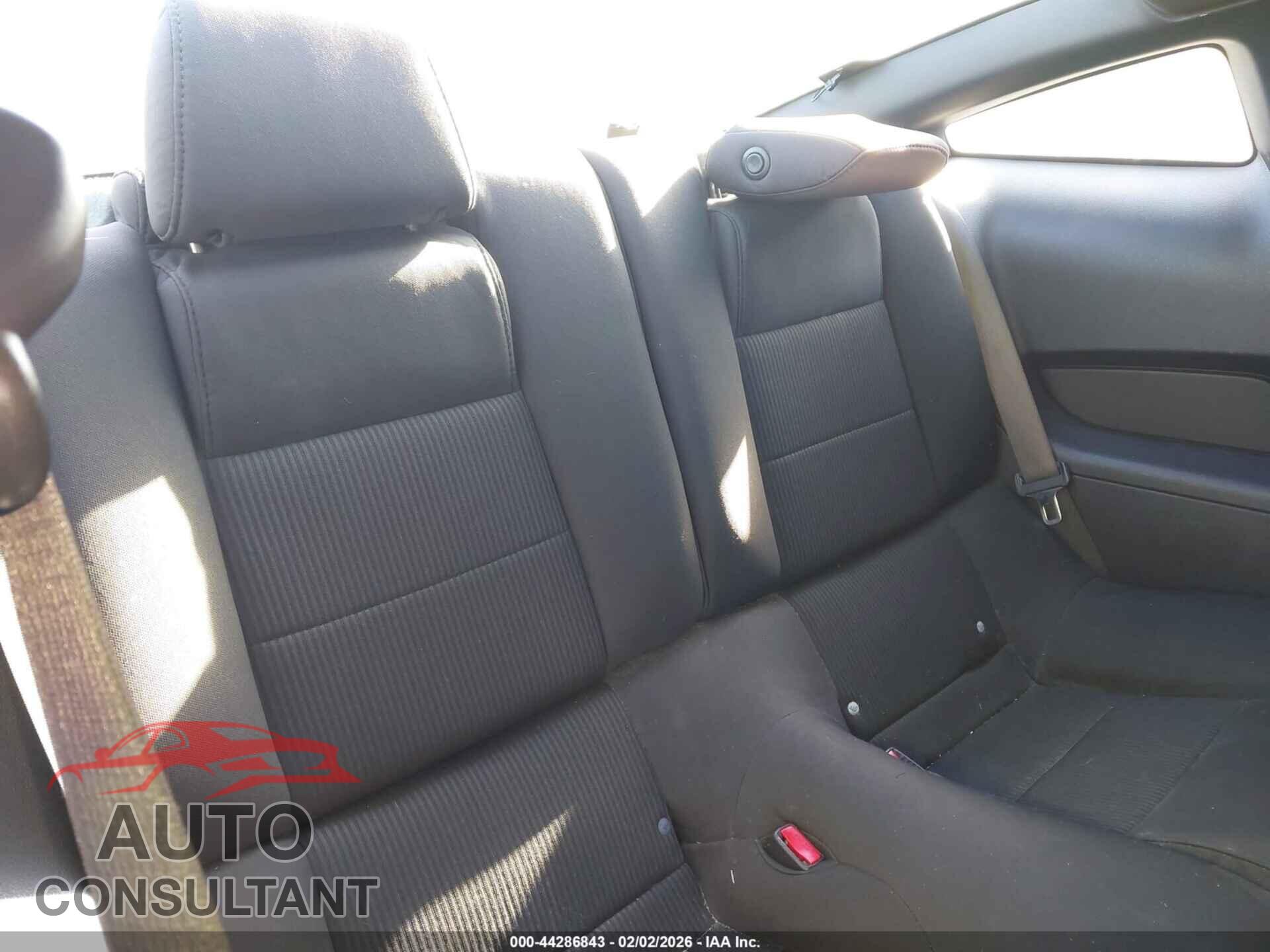 FORD MUSTANG 2012 - 1ZVBP8AMXC5246997