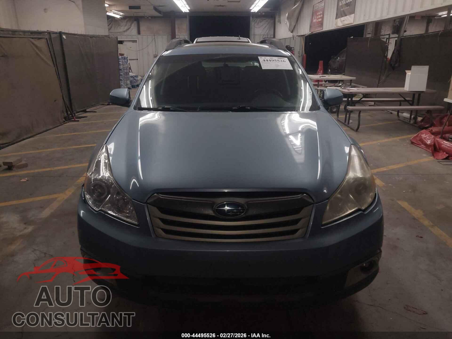 SUBARU OUTBACK 2011 - 4S4BRBGC8B3386898