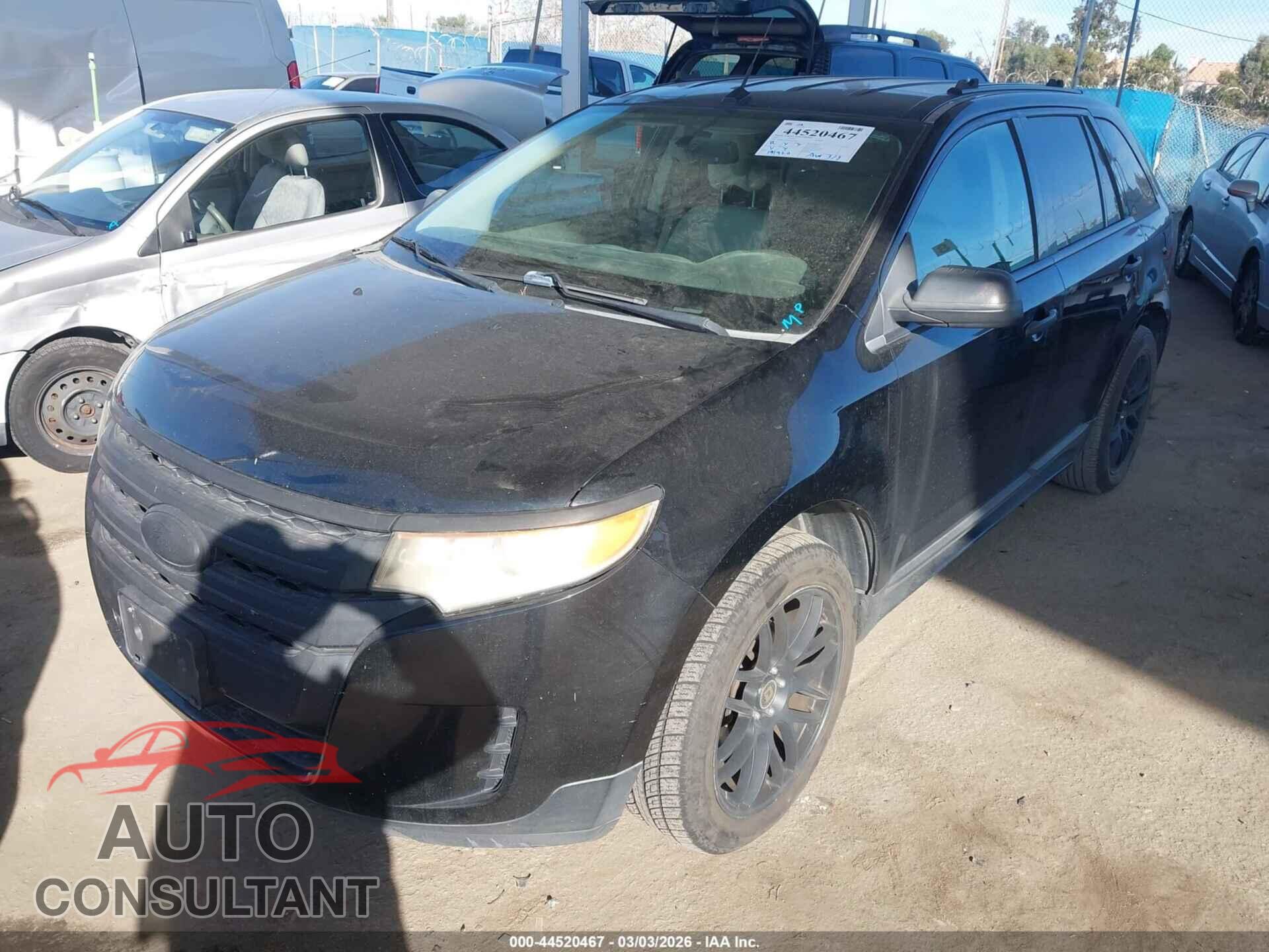 FORD EDGE 2012 - 2FMDK3G99CBA16388