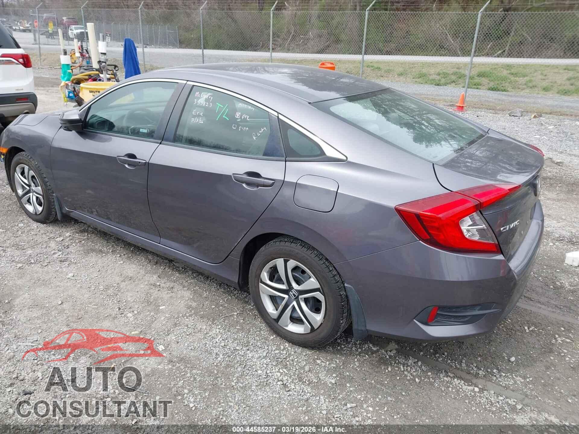 HONDA CIVIC 2017 - 2HGFC2F59HH525535