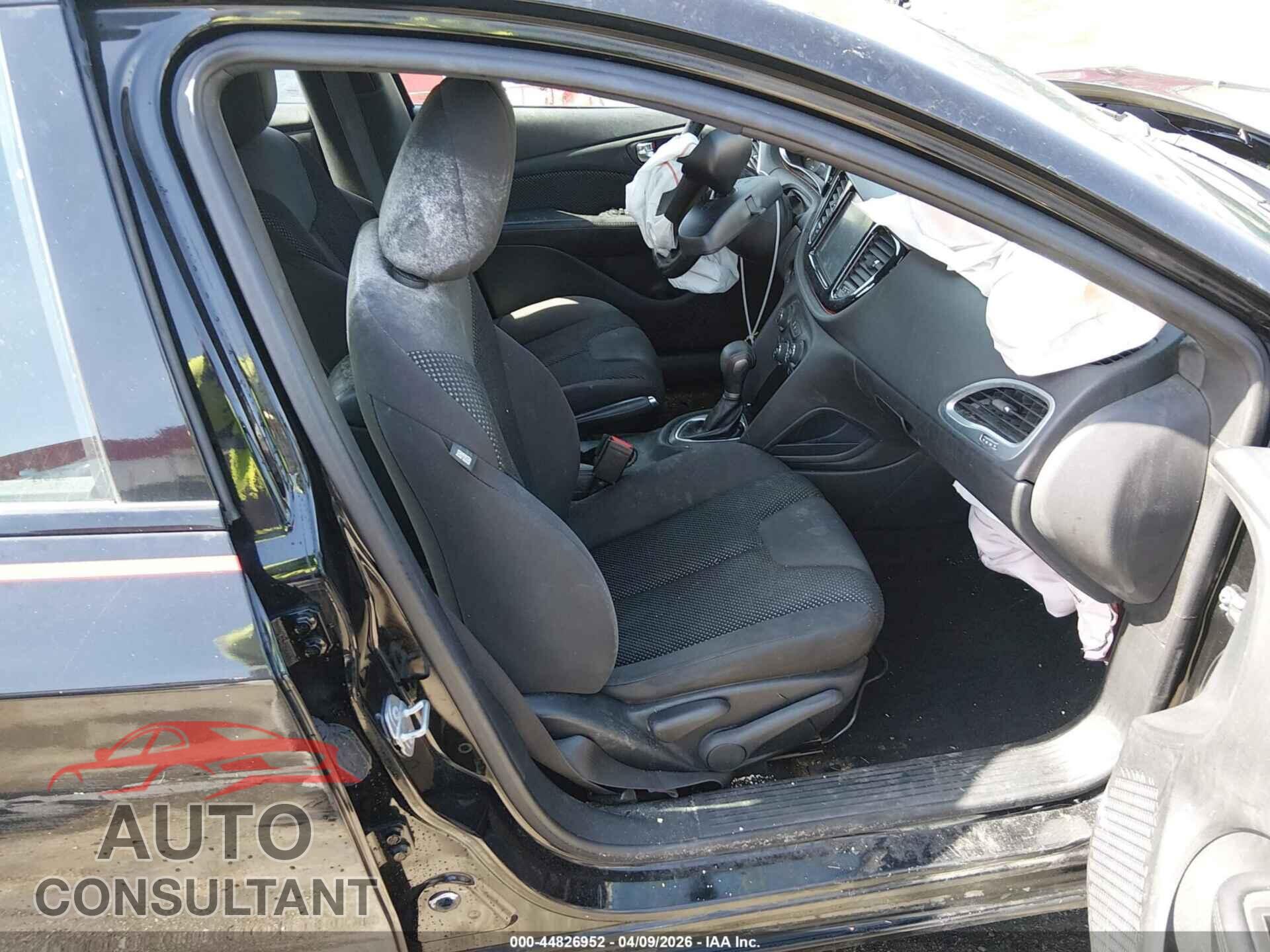 DODGE DART 2016 - 1C3CDFFA2GD818101