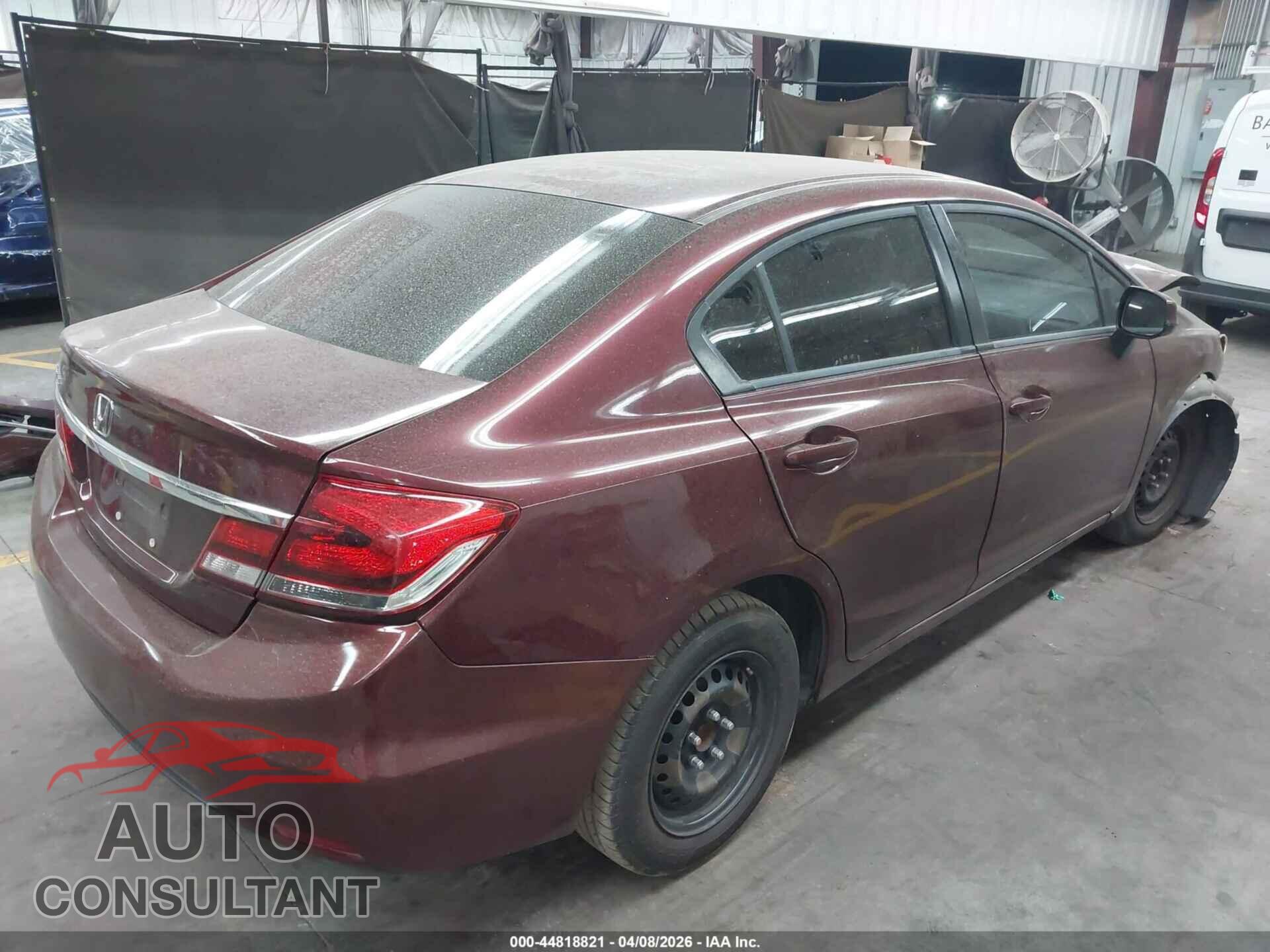 HONDA CIVIC 2013 - 19XFB2F57DE248570