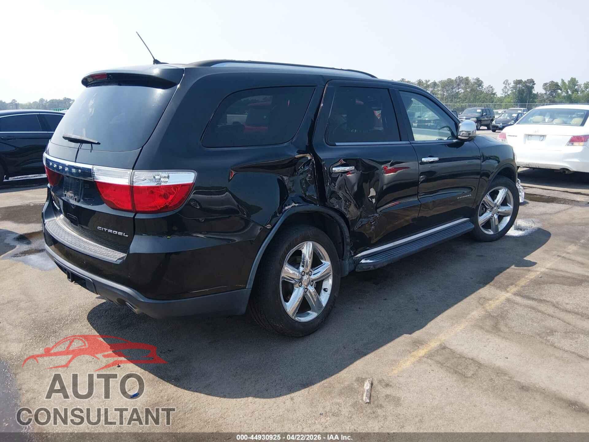DODGE DURANGO 2012 - 1C4SDHET7CC260574