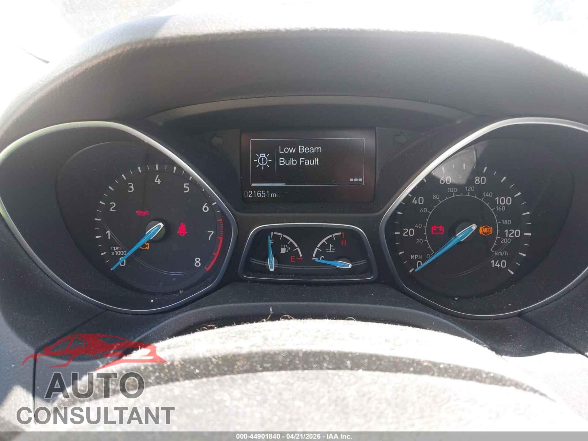 FORD FOCUS 2017 - 1FADP3F2XHL292019